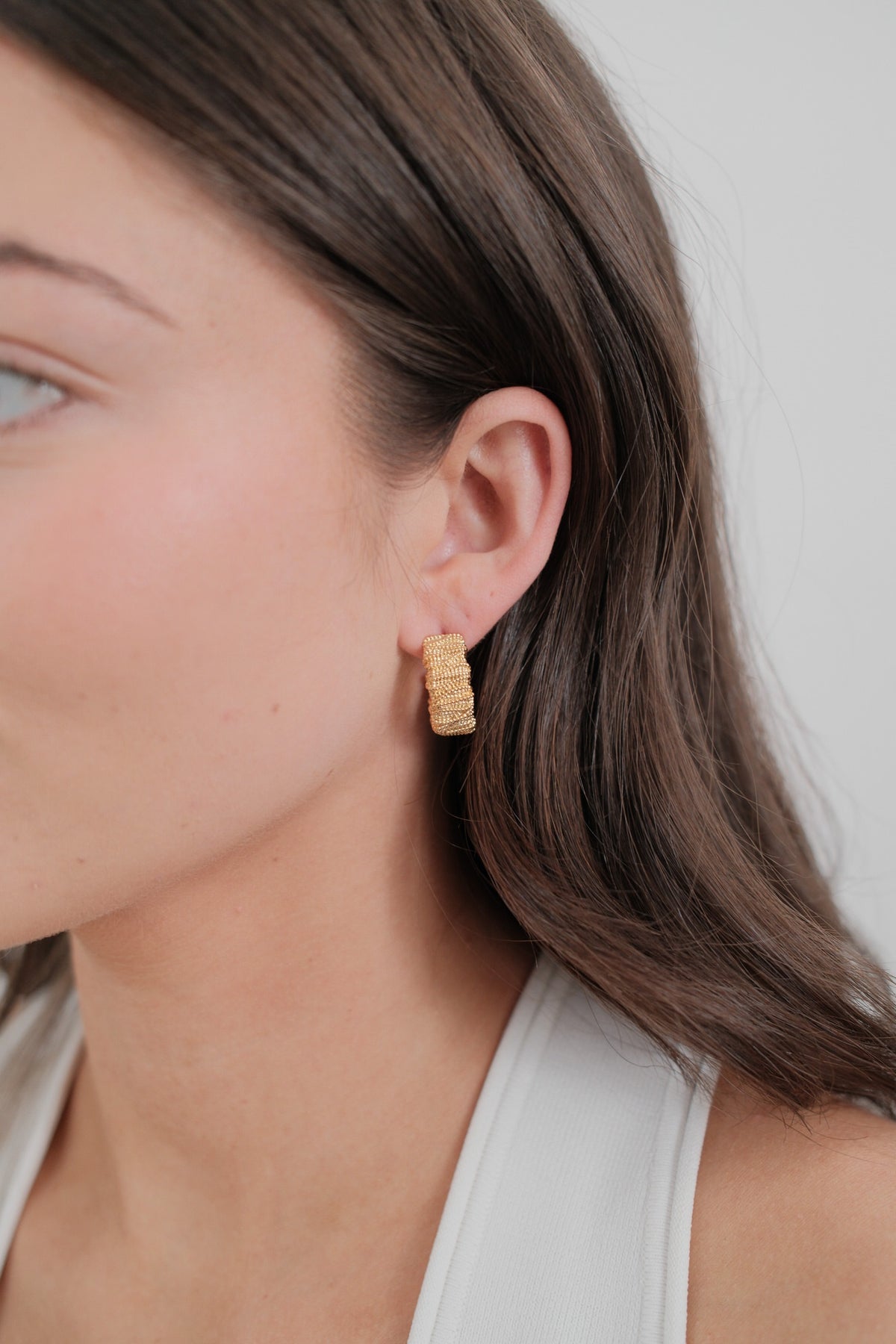 Gold Ophelia Hoop — Zafino Australia (2 of 3)