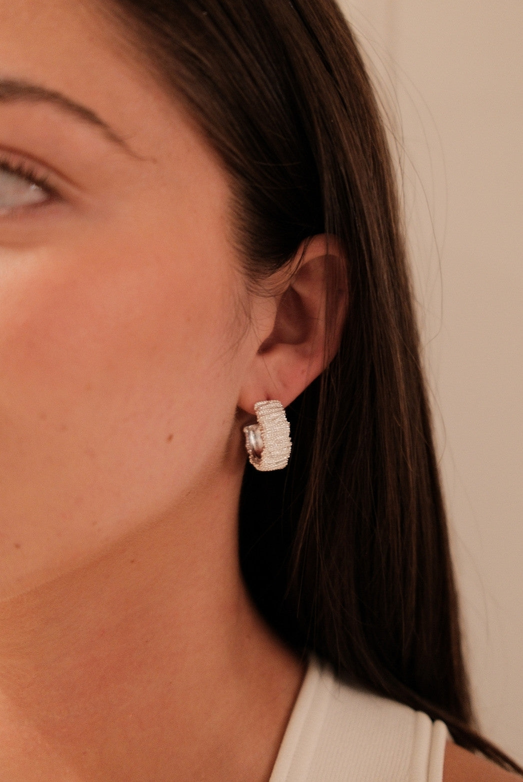 Ophelia Hoop - Silver