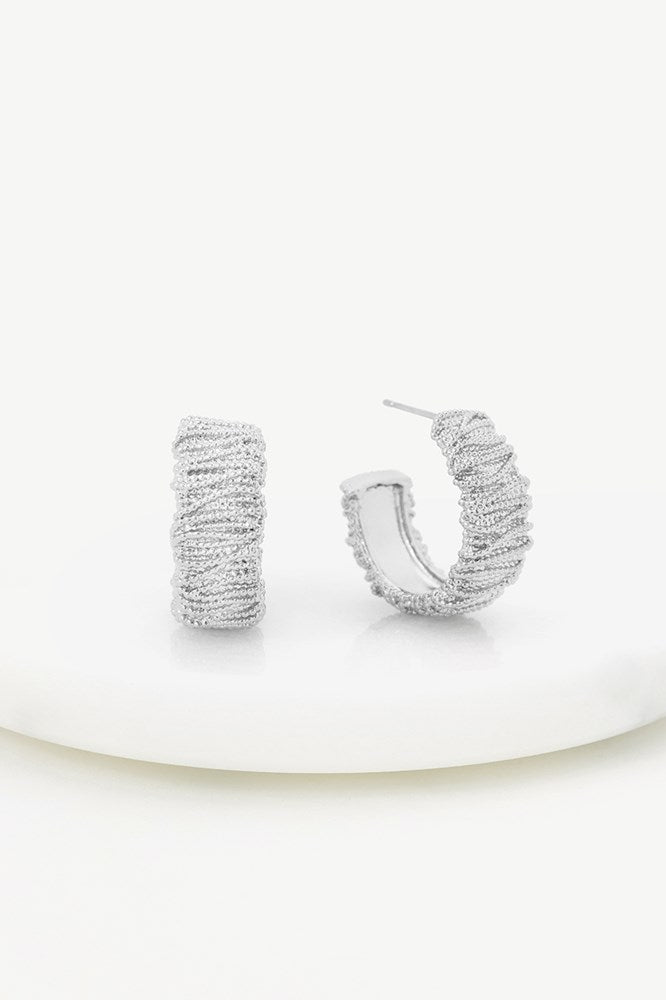 Ophelia Hoop - Silver
