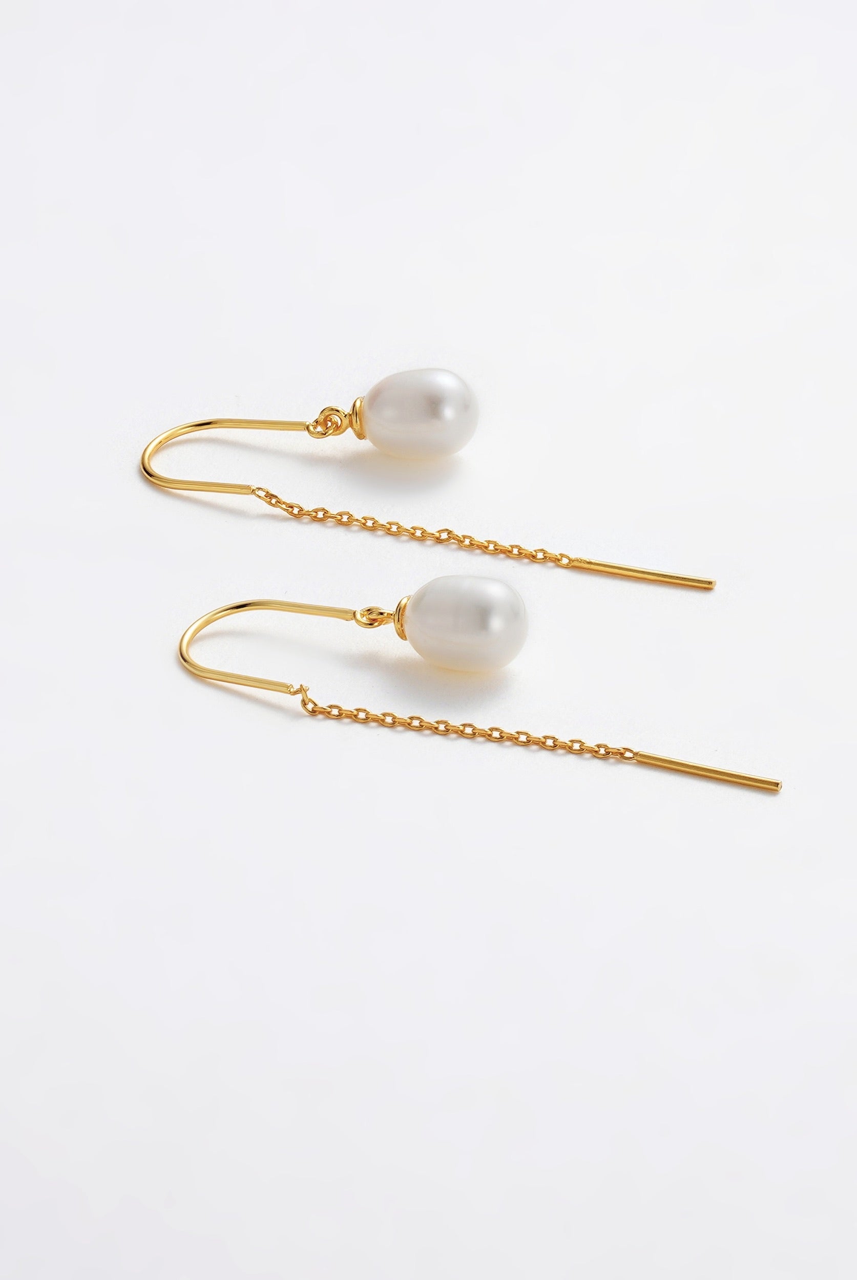 Talia Thread Earring - Gold