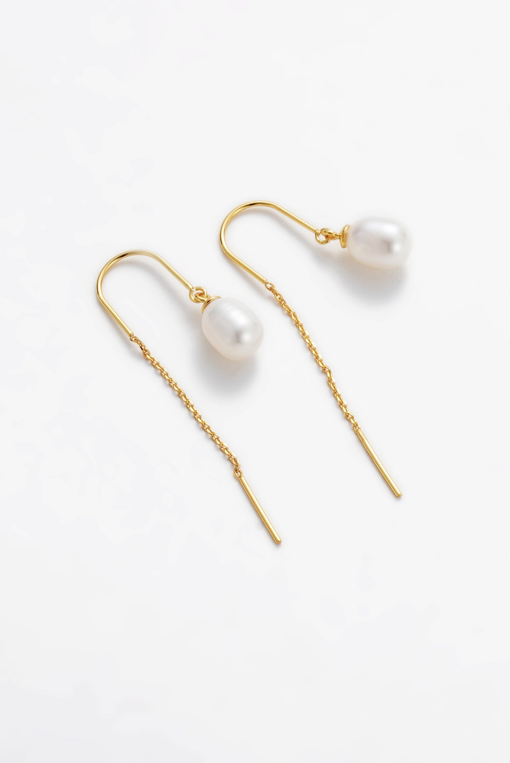 Talia Thread Earring - Gold