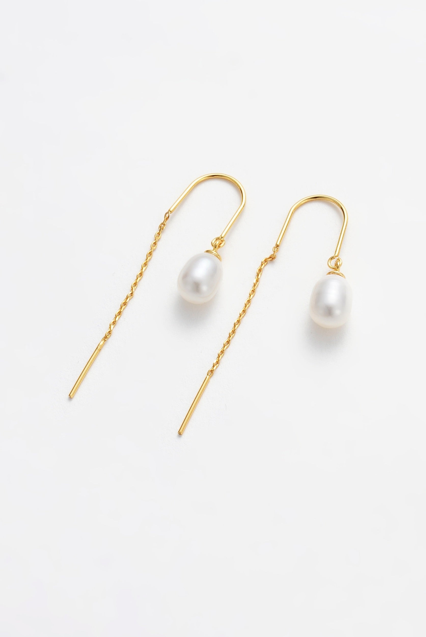 Talia Thread Earring - Gold