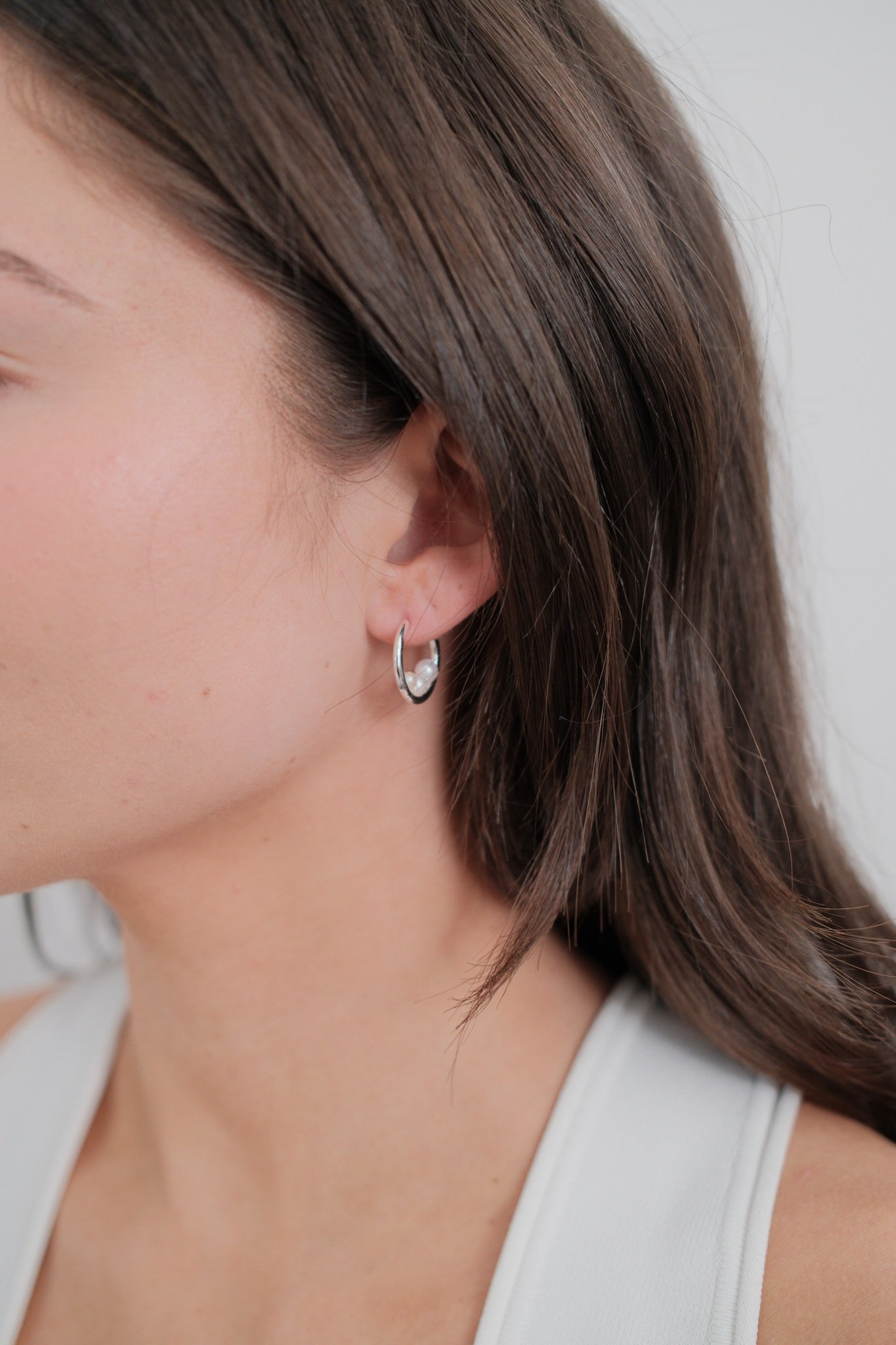 lily Earring - Silver