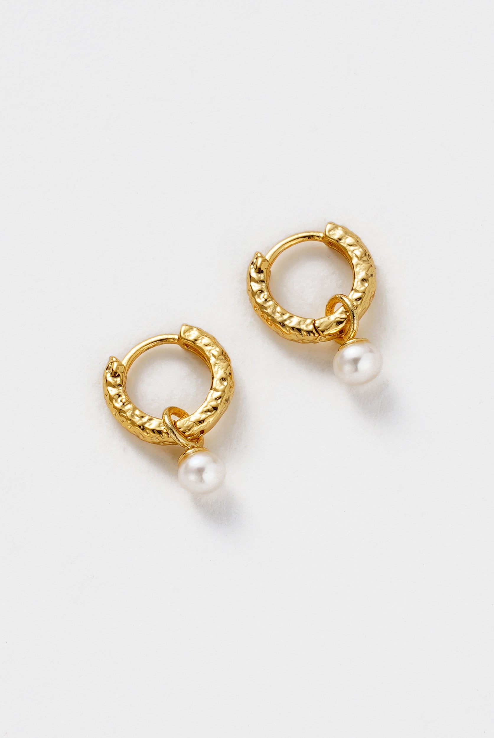Emery Earring - Pearl / Gold