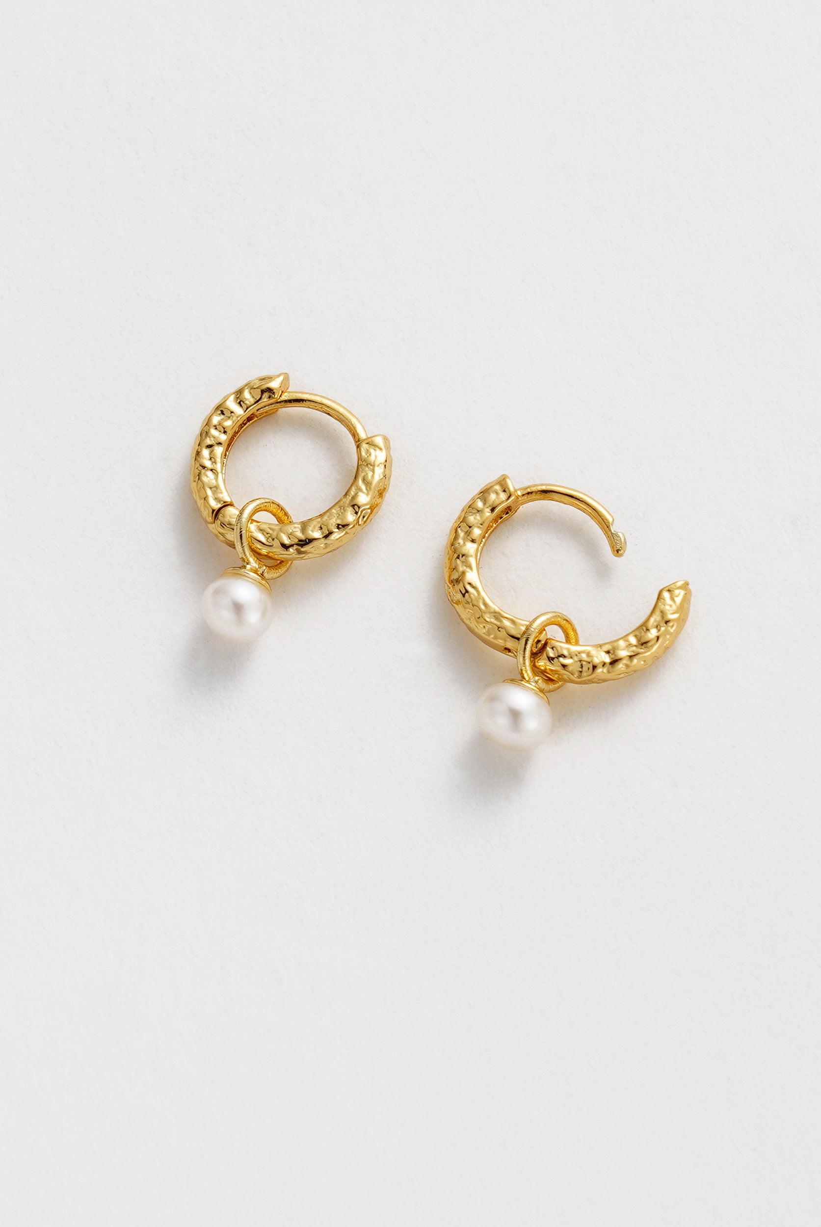 Emery Earring - Pearl / Gold
