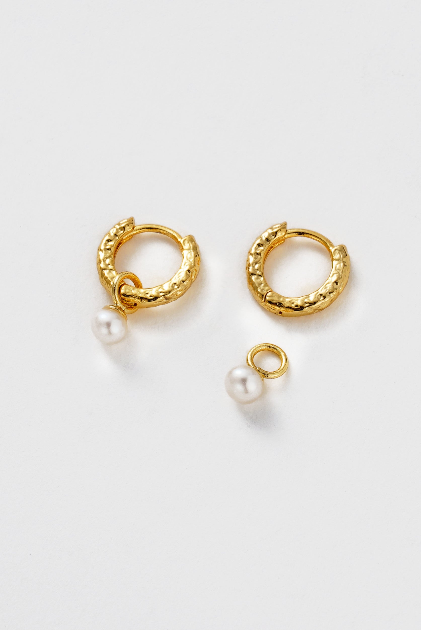 Emery Earring - Pearl / Gold