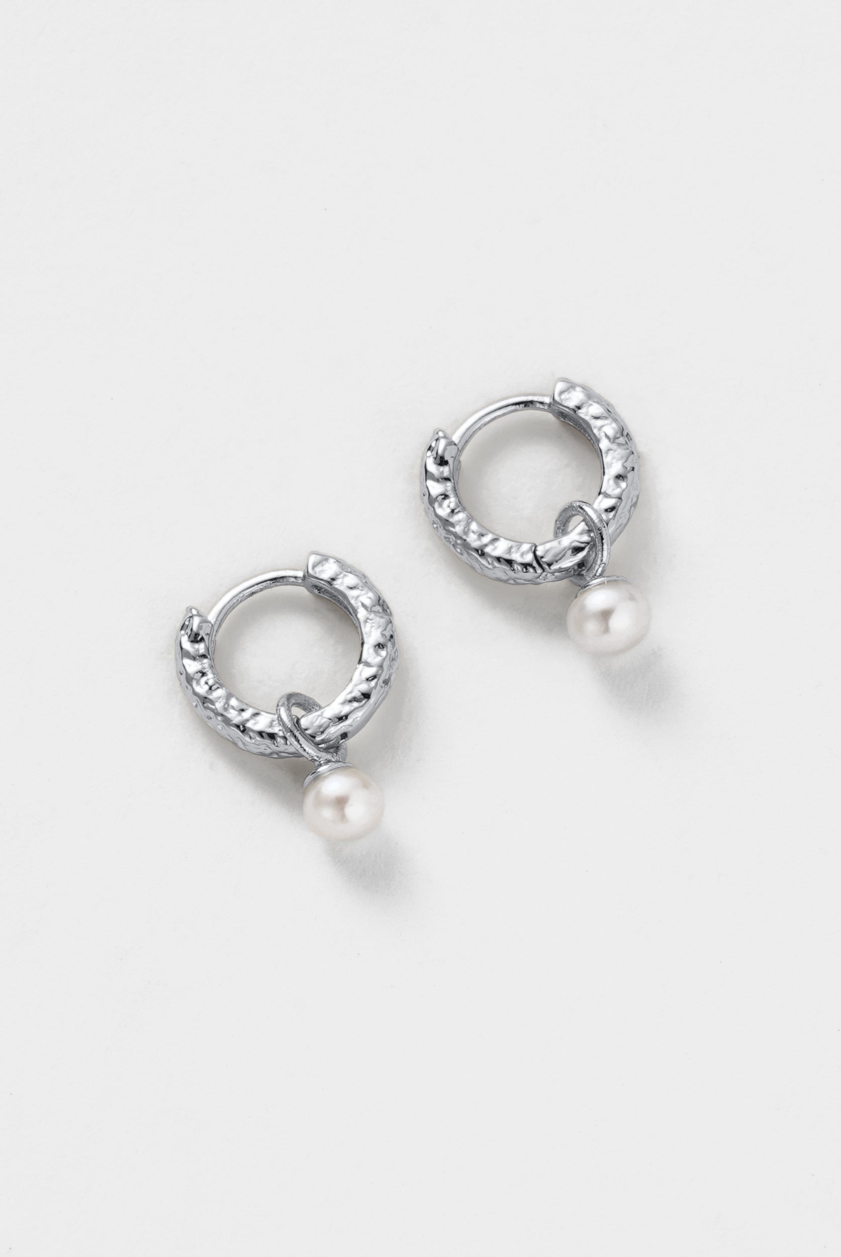 Emery Earring - Pearl / Silver