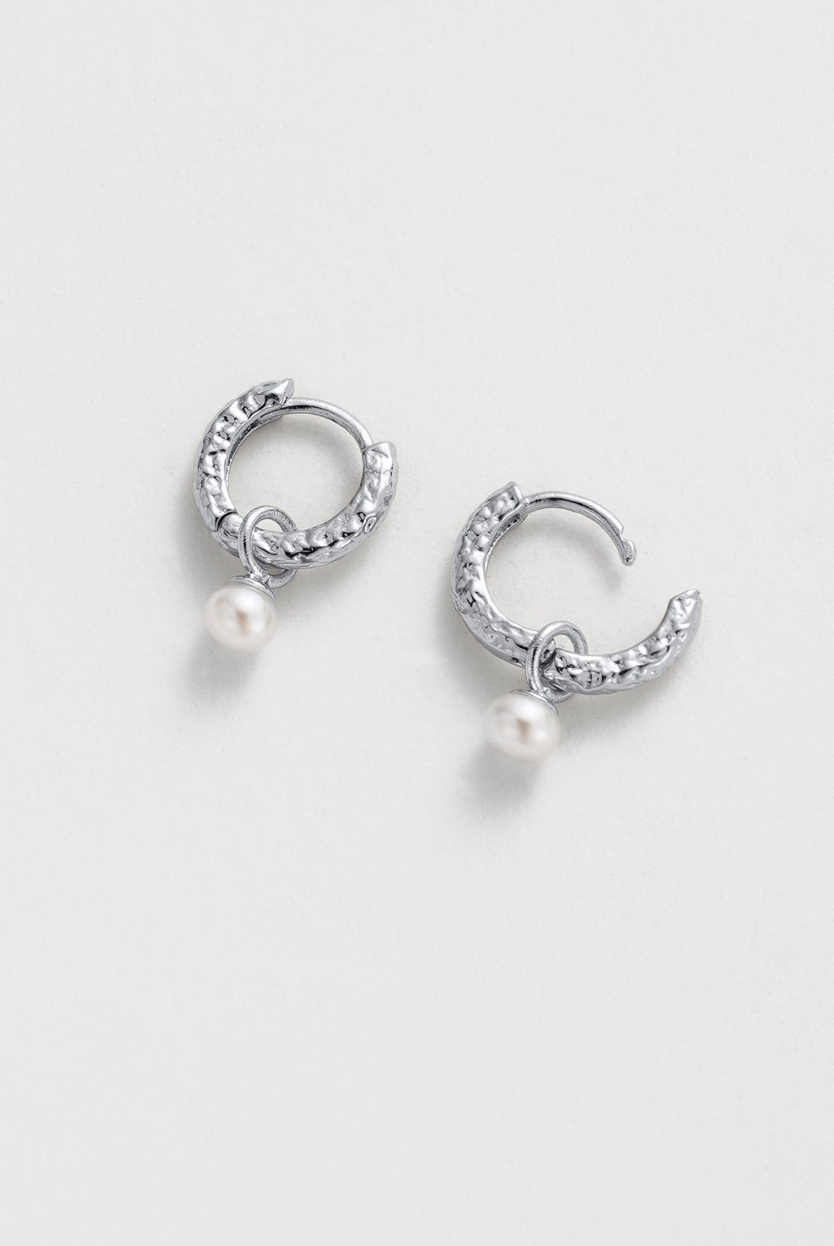Silver Emery Earring - Pearl / Silver — Zafino Australia (3 of 5)