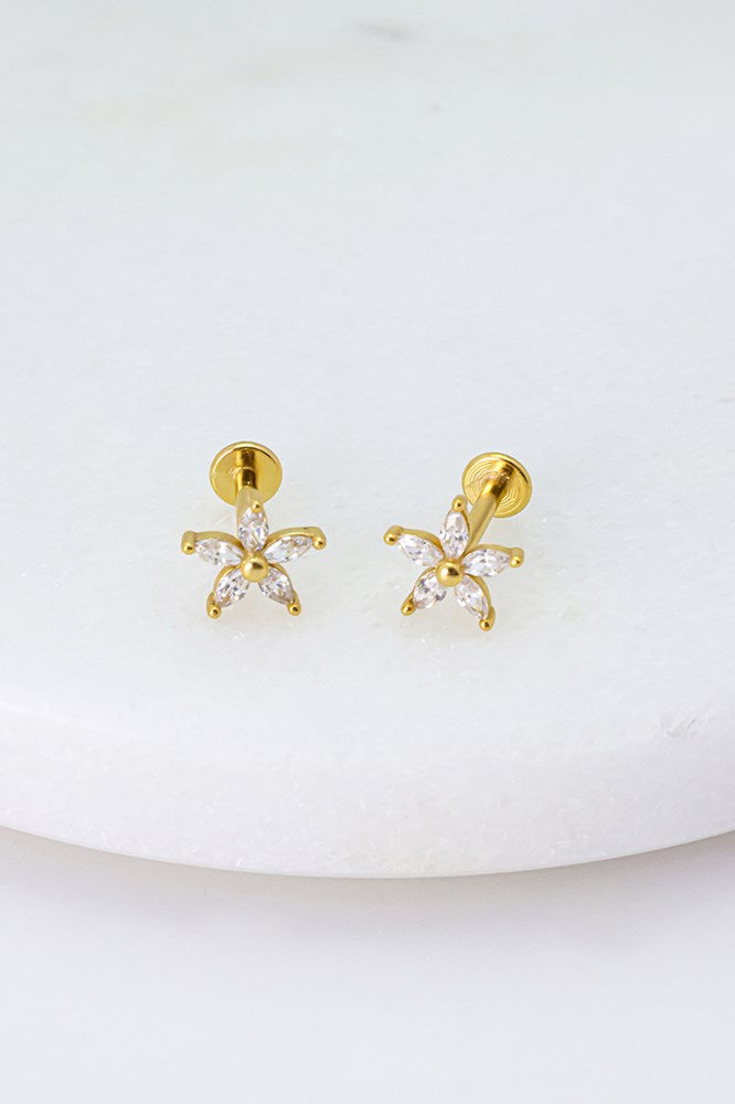 Amelia Stud - Gold