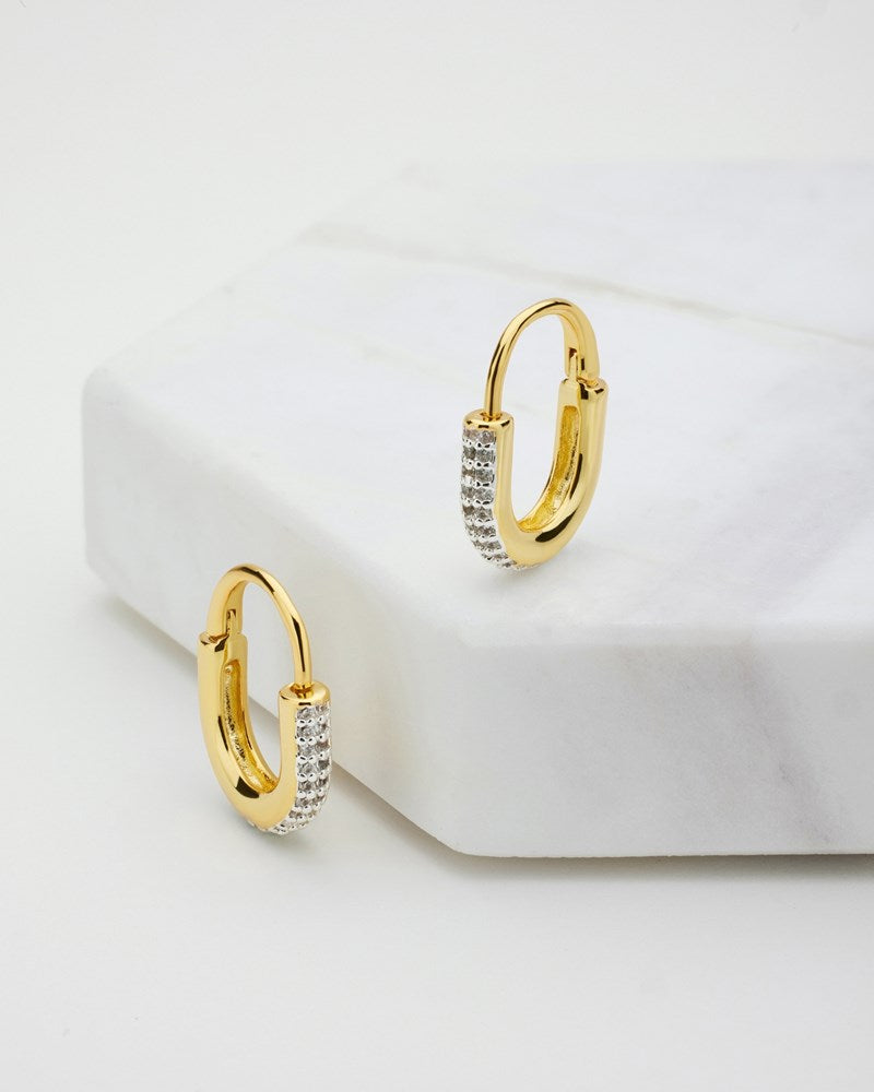 Phoebe Hoop - Gold