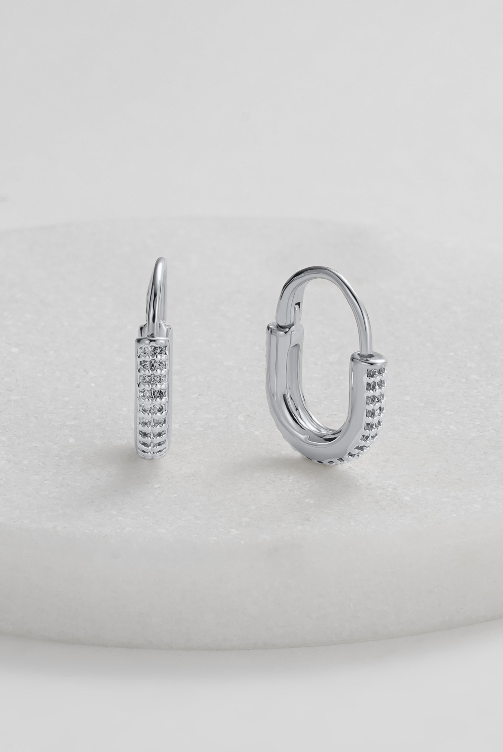 Phoebe Hoop - Silver