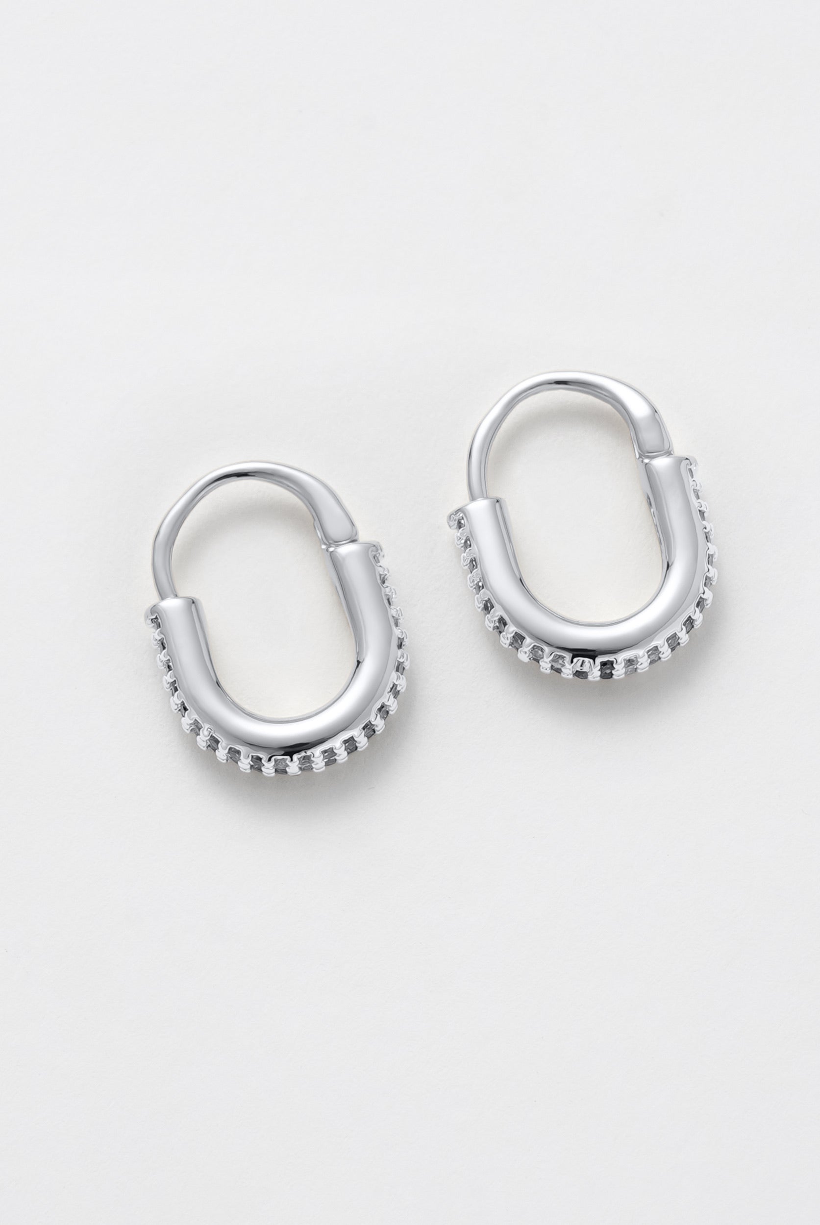 Phoebe Hoop - Silver
