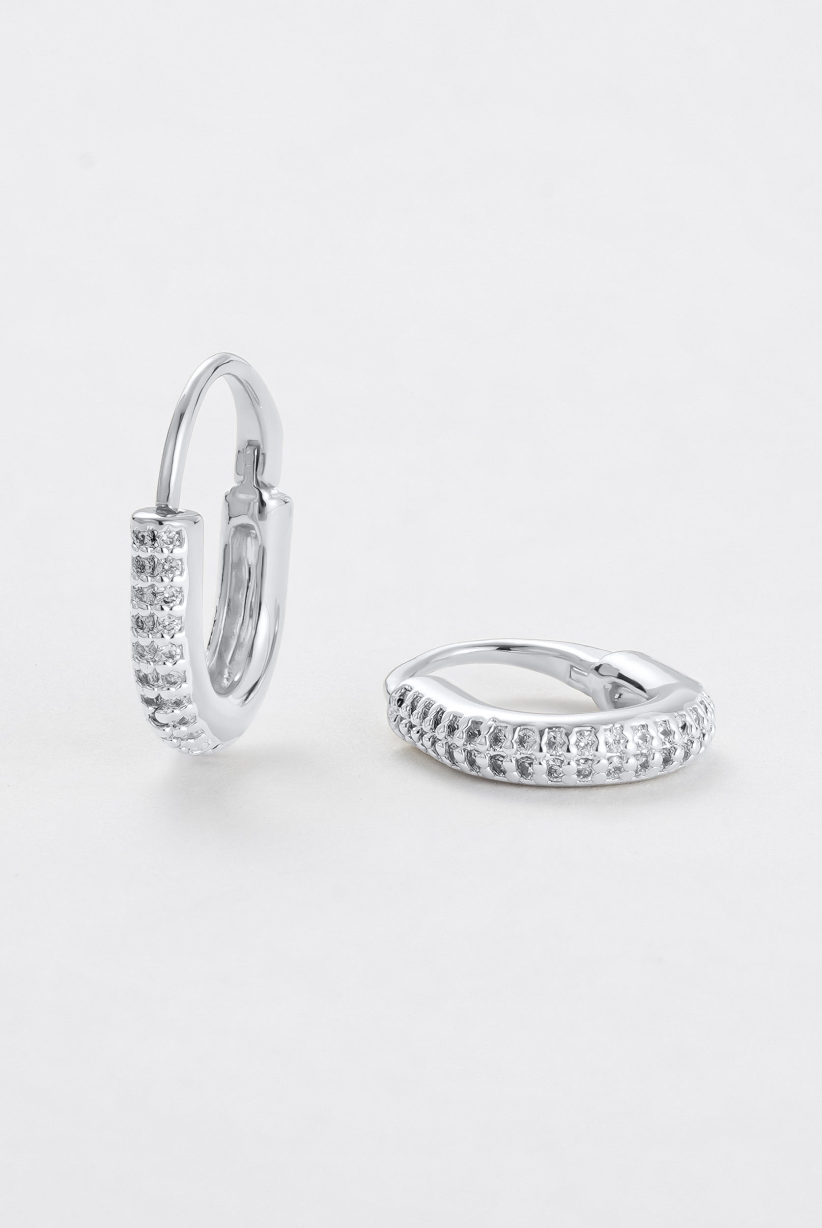 Phoebe Hoop - Silver