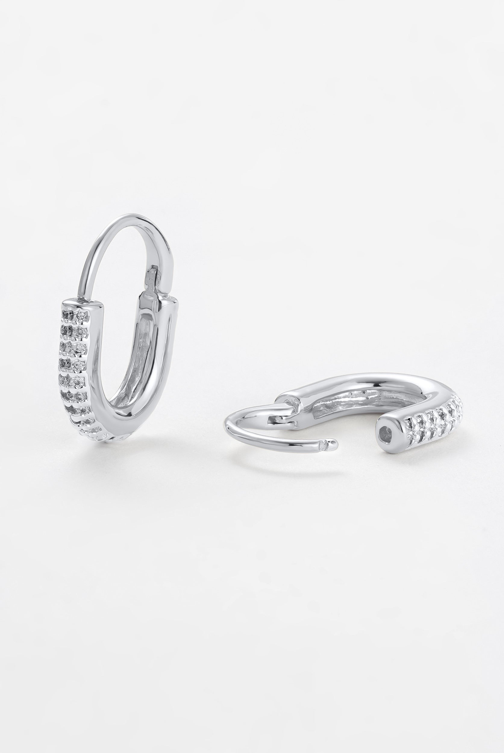 Phoebe Hoop - Silver