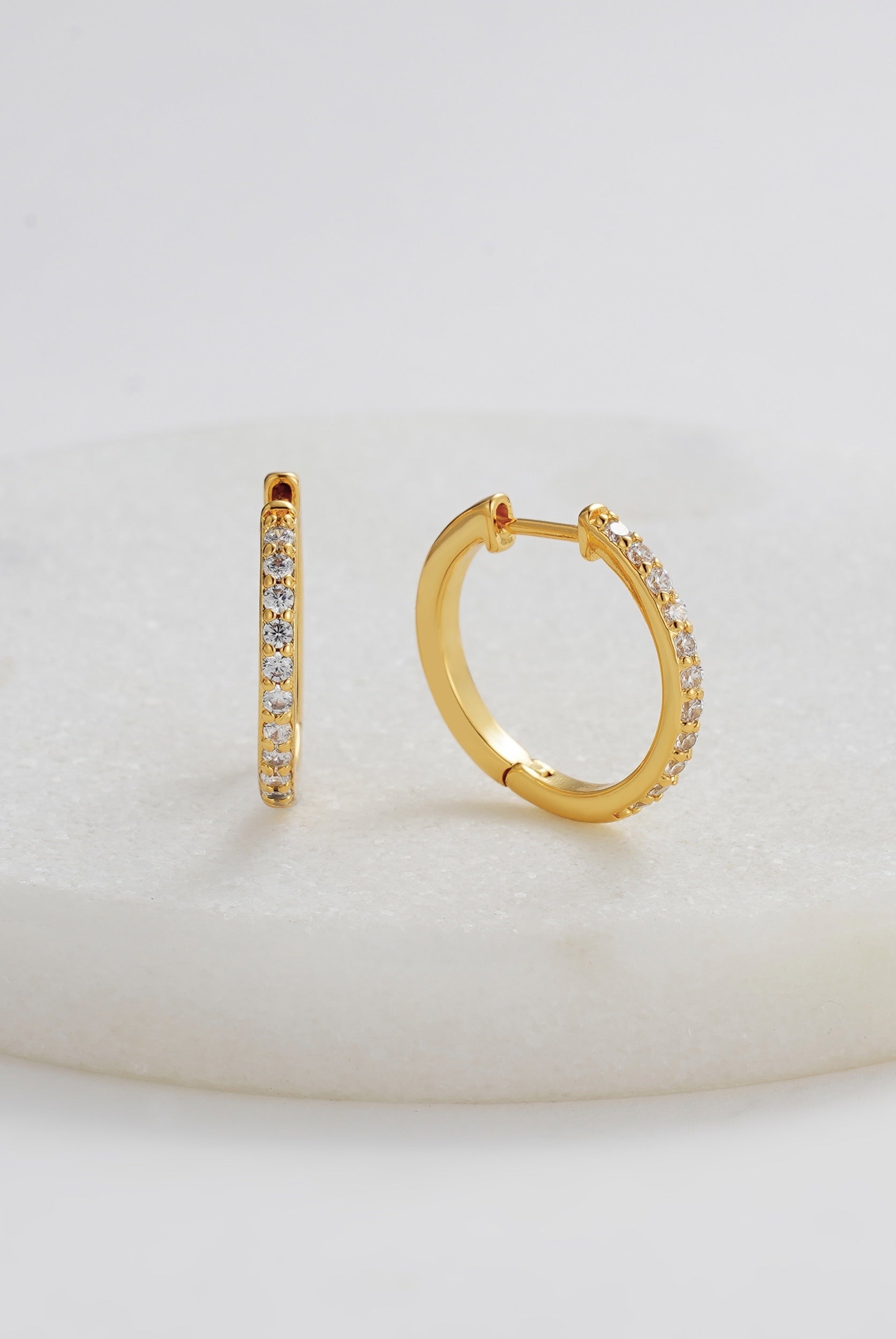 Catalina Hoop - Gold