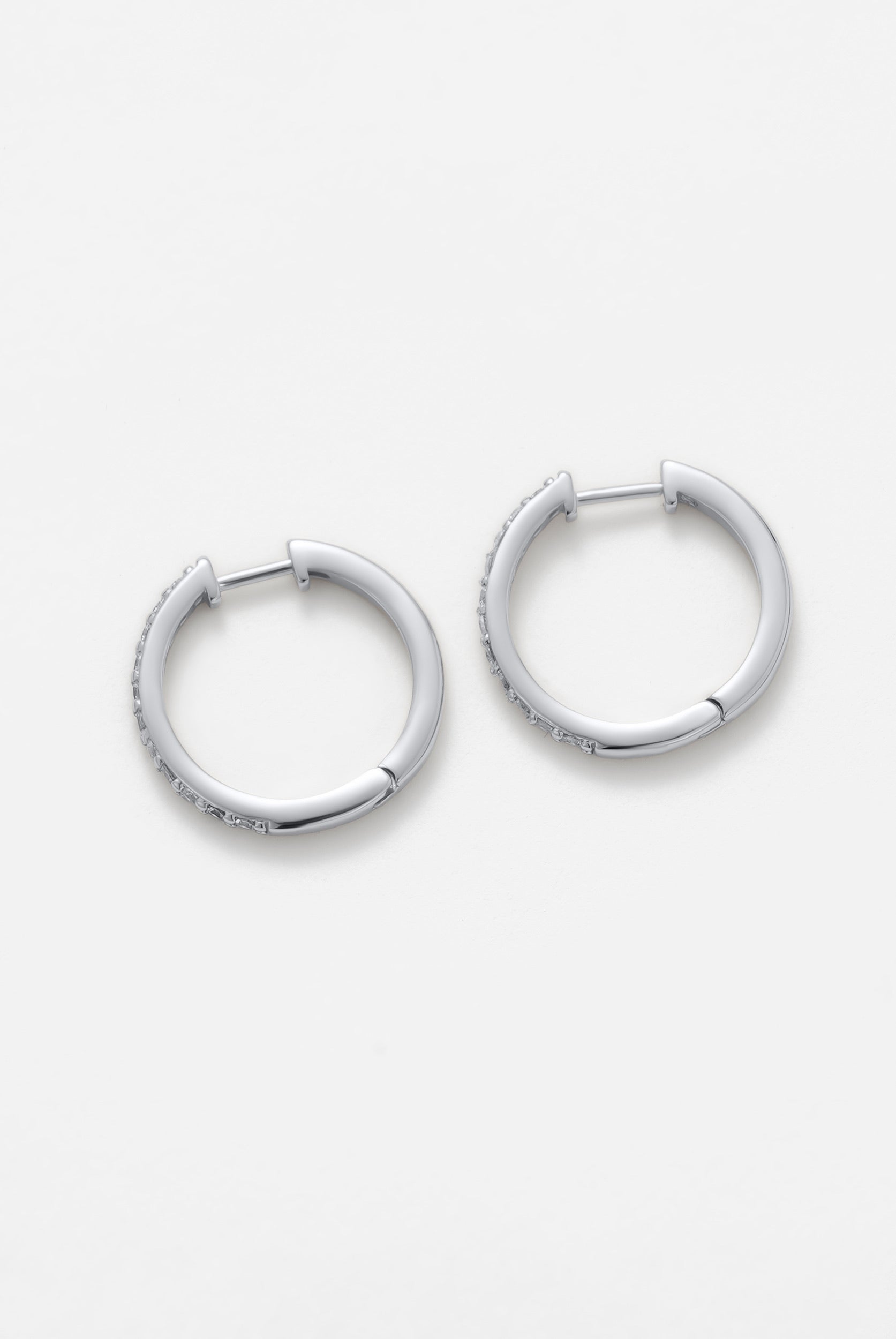 Catalina Hoop - Silver