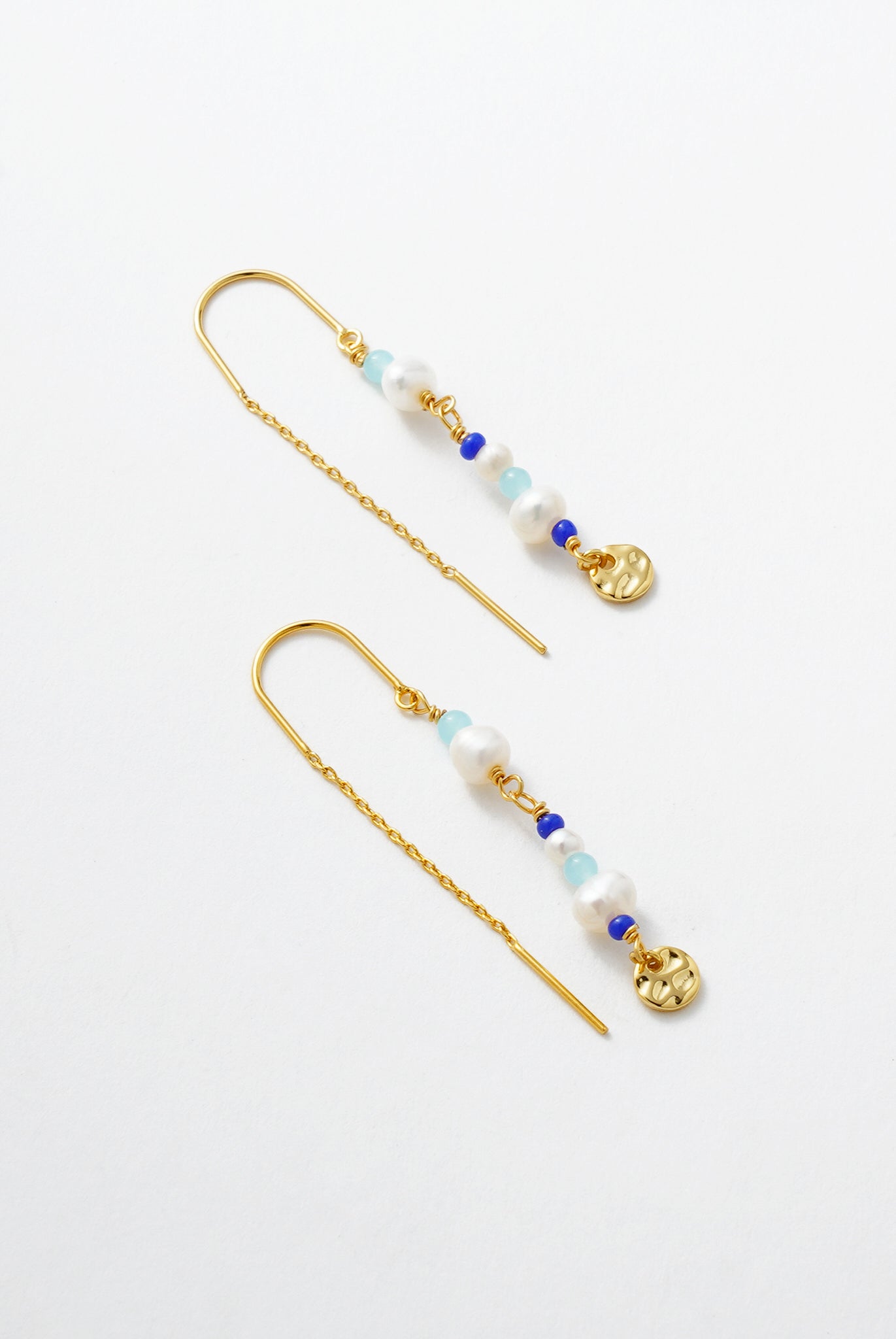 Alice Thread Earring - Blue