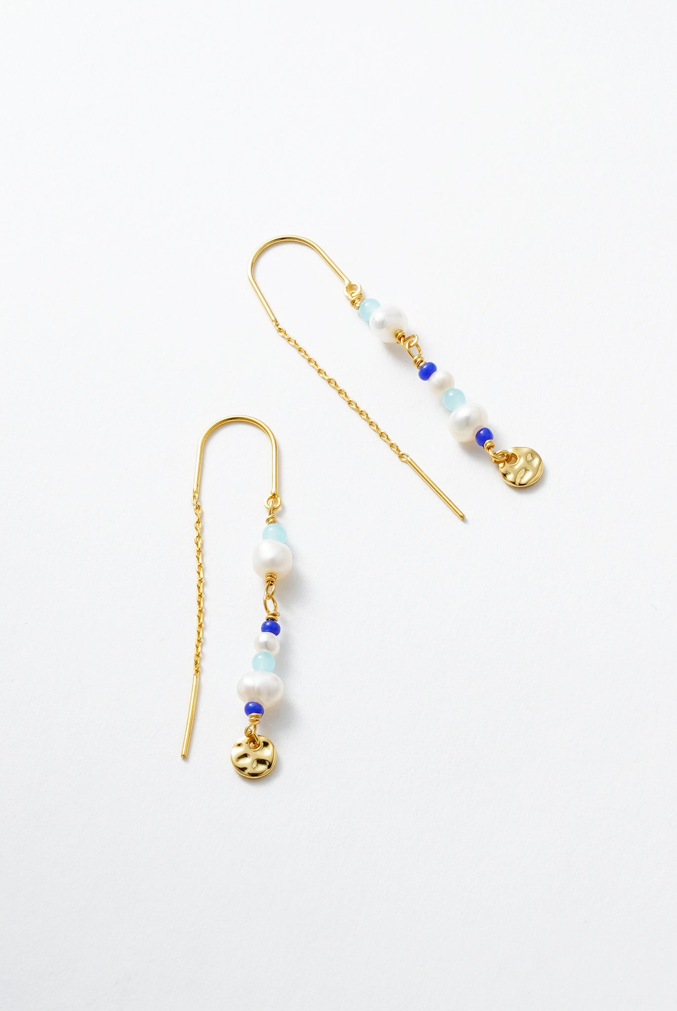 Alice Thread Earring - Blue