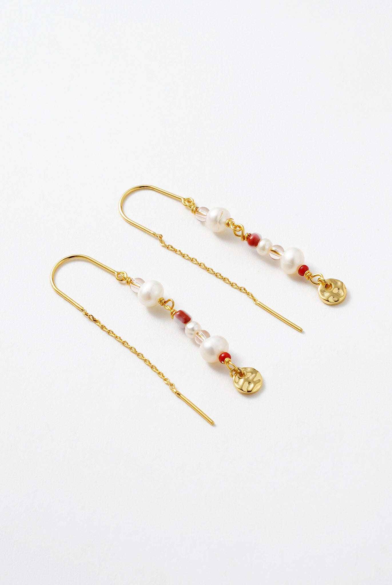 Alice Thread Earring - Pink