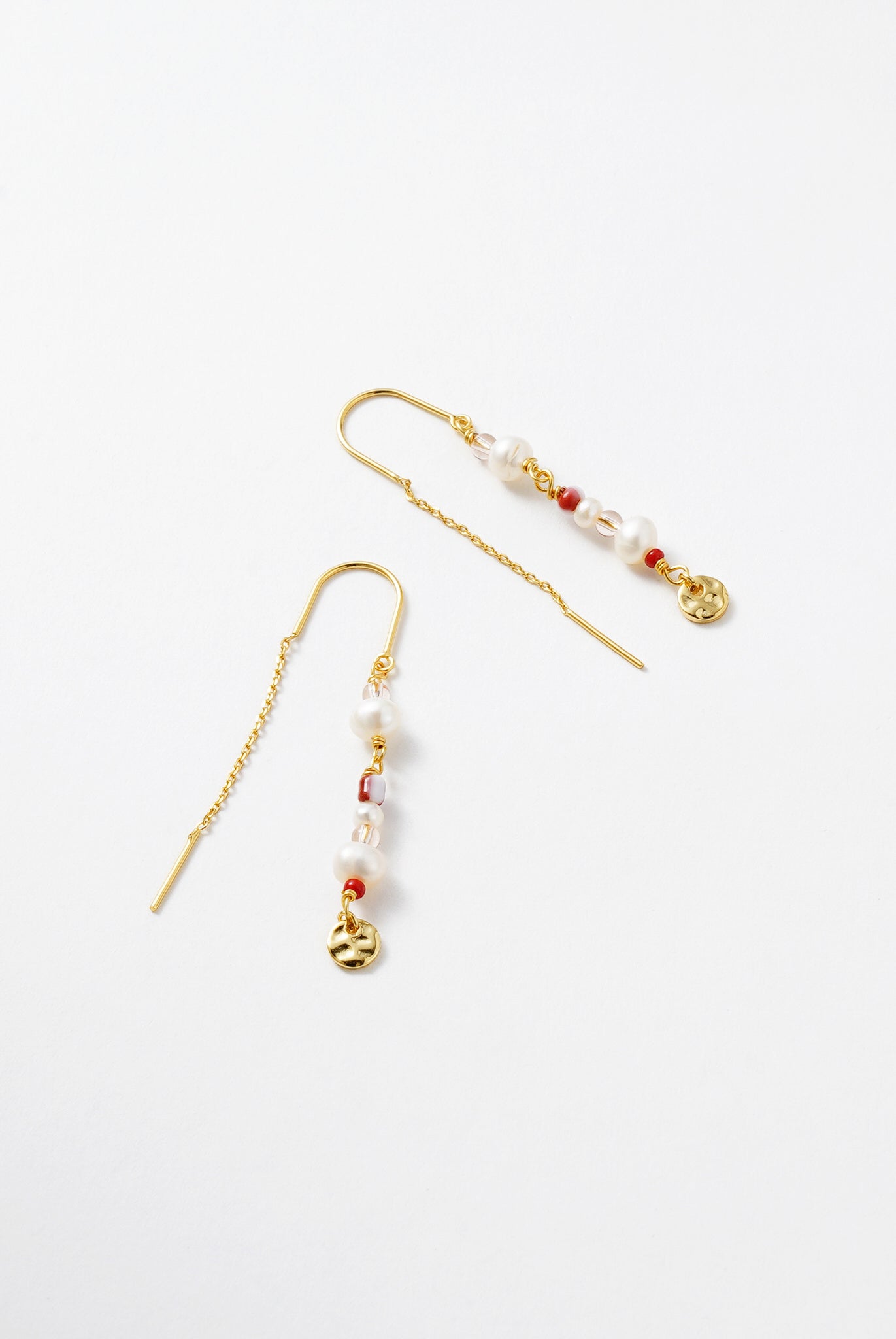 Alice Thread Earring - Pink