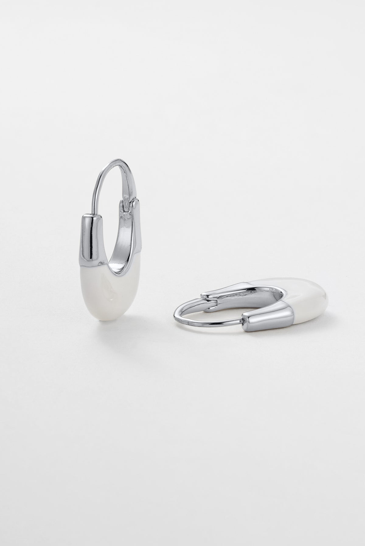 Silver Stefi Hoop — Zafino Australia (1 of 4)