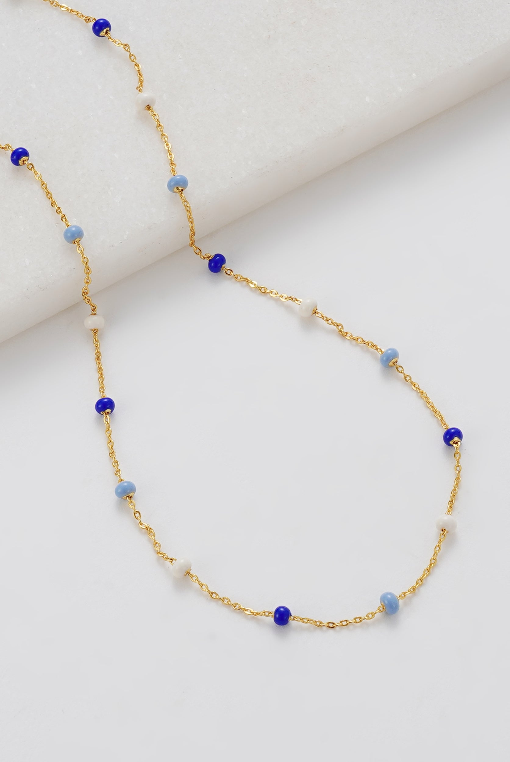 Charlotte Necklace - Blue