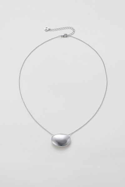 Paisley Necklace - Silver