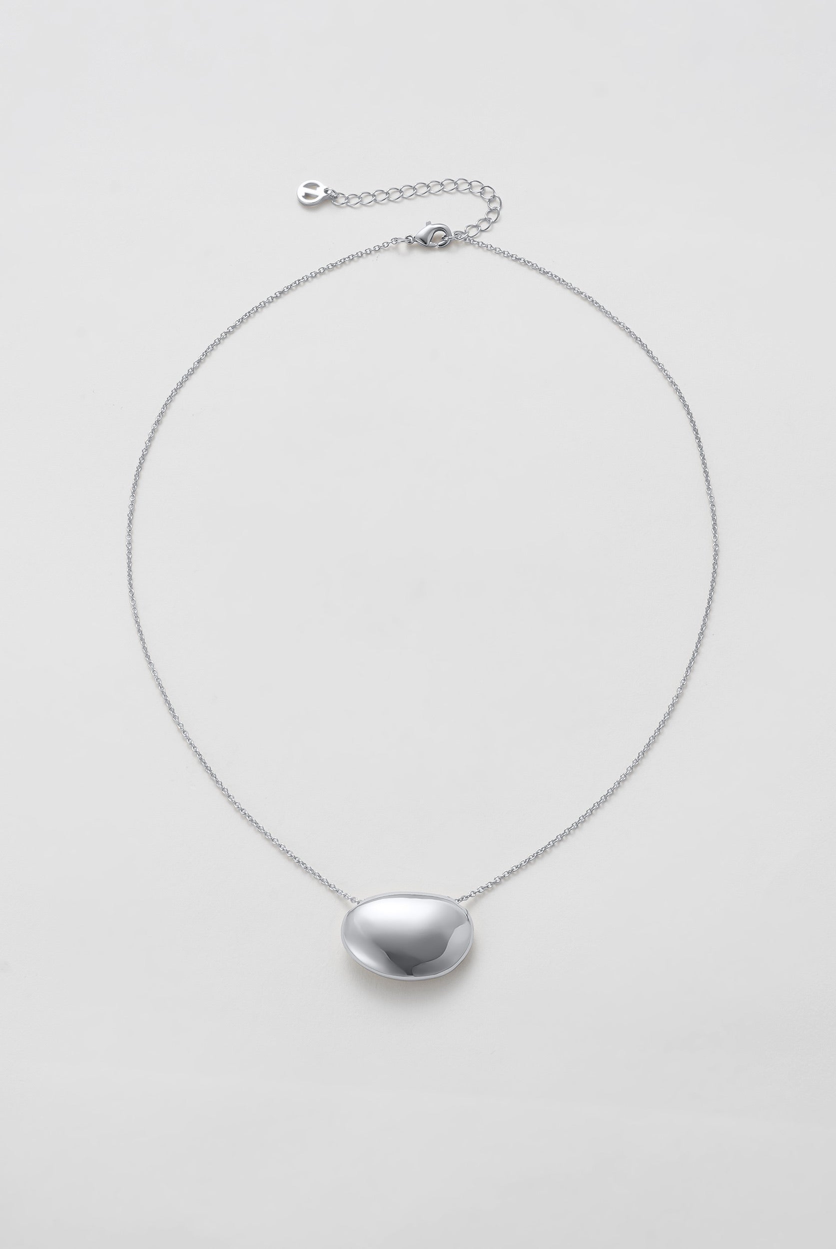 Paisley Necklace - Silver