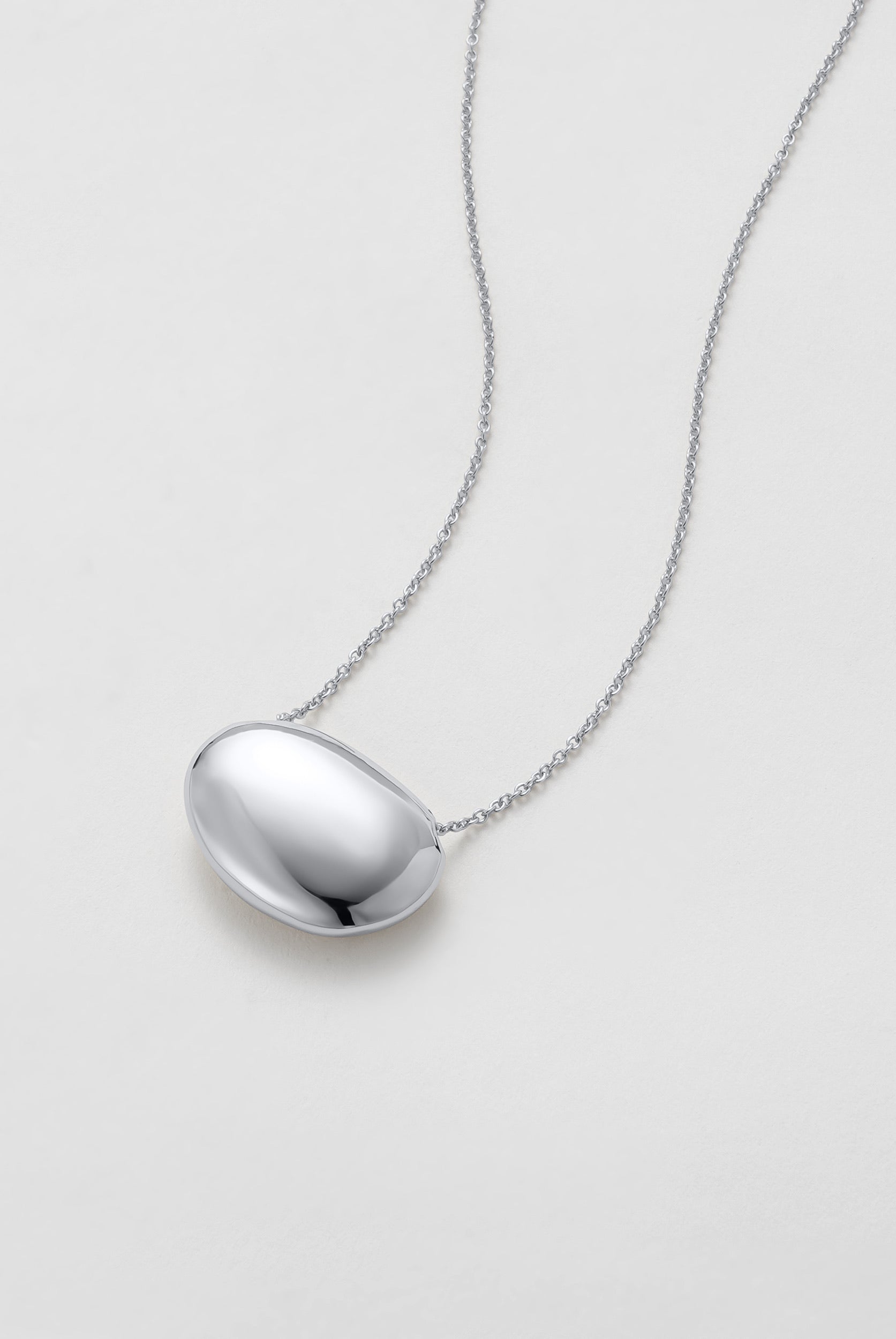 Paisley Necklace - Silver