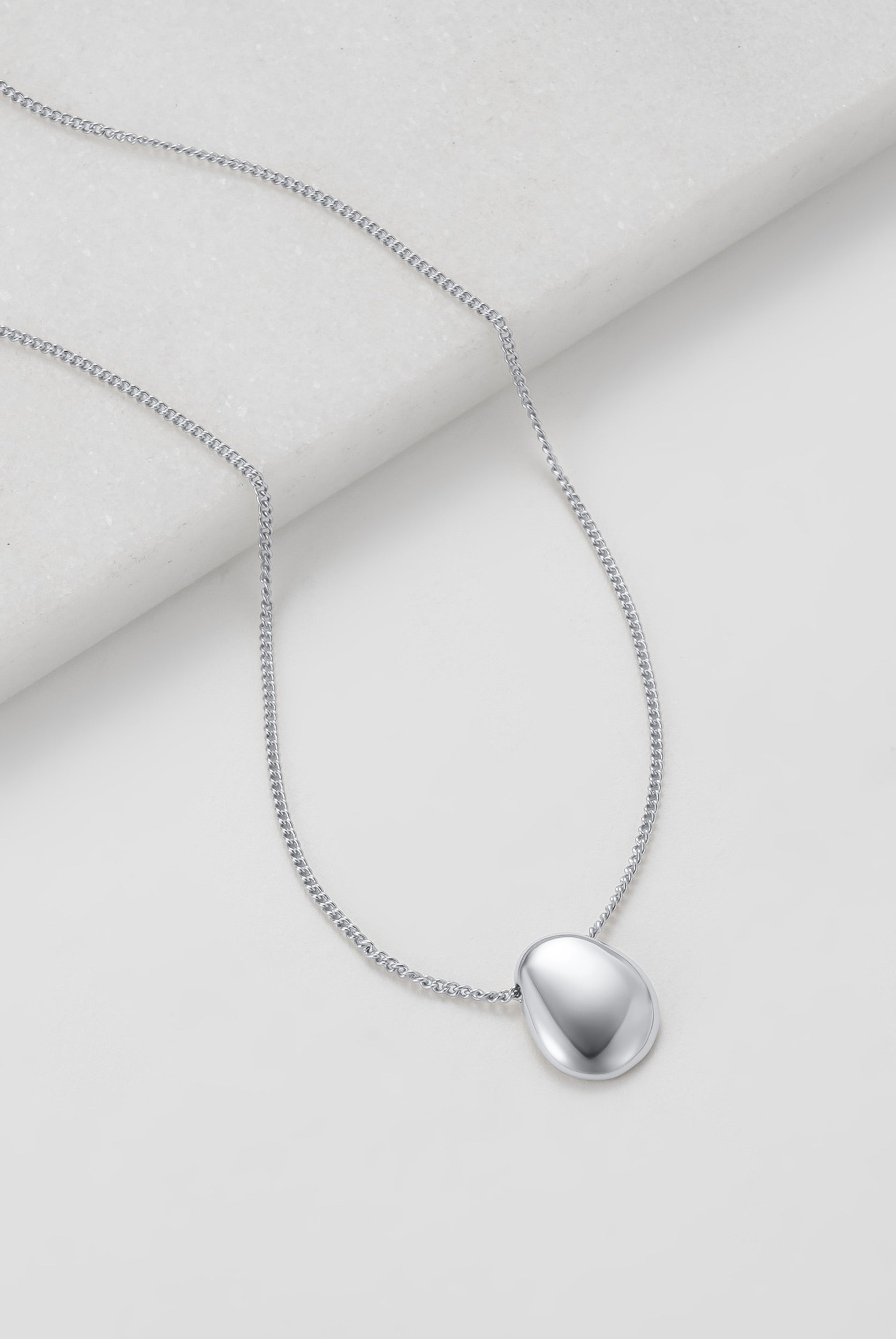 Clare Necklace - Silver
