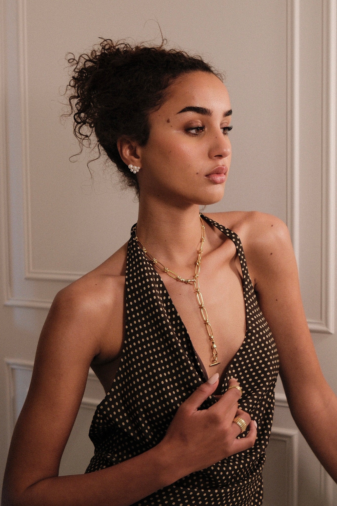 Lucia Necklace - Gold