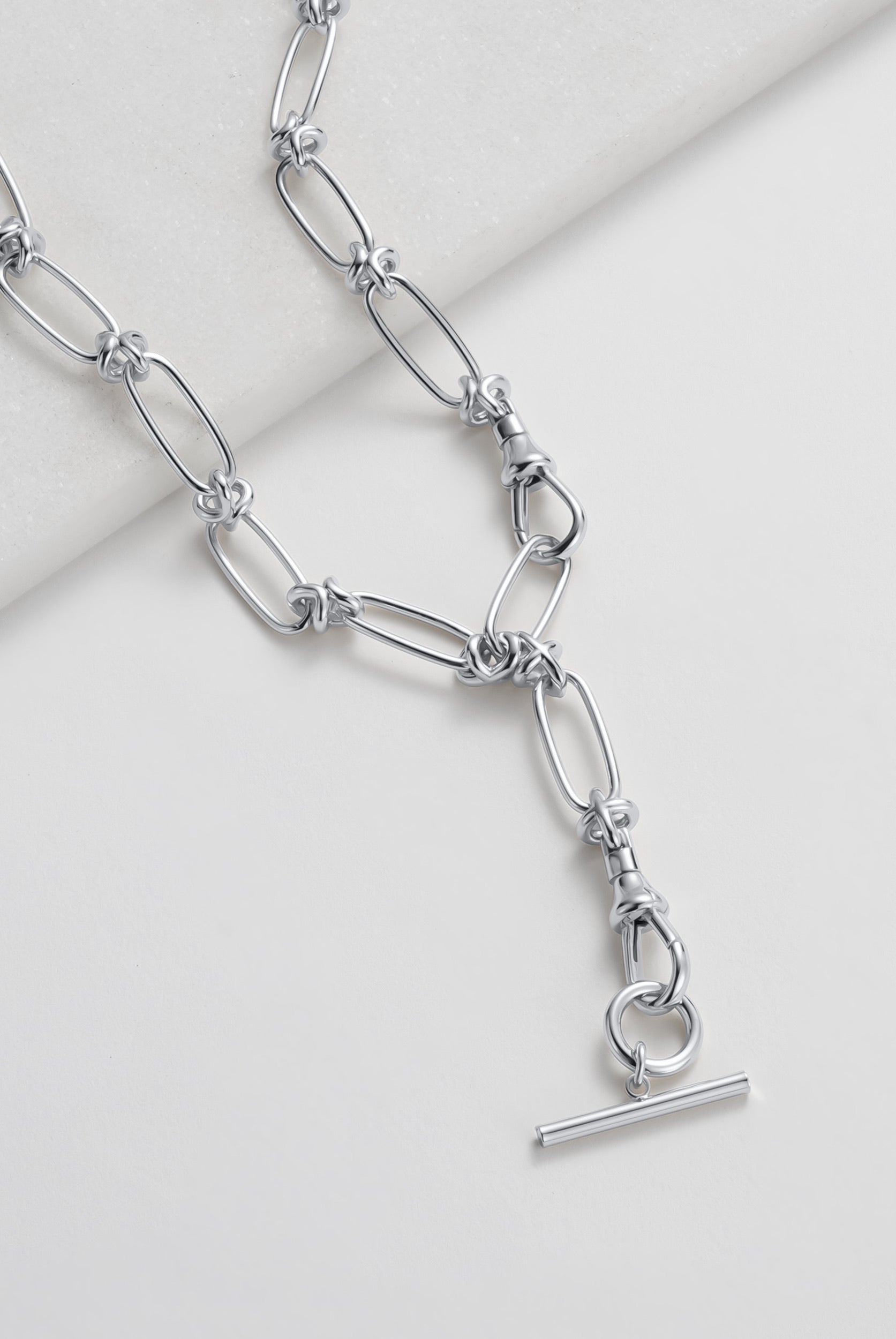 Lucia Necklace - Silver