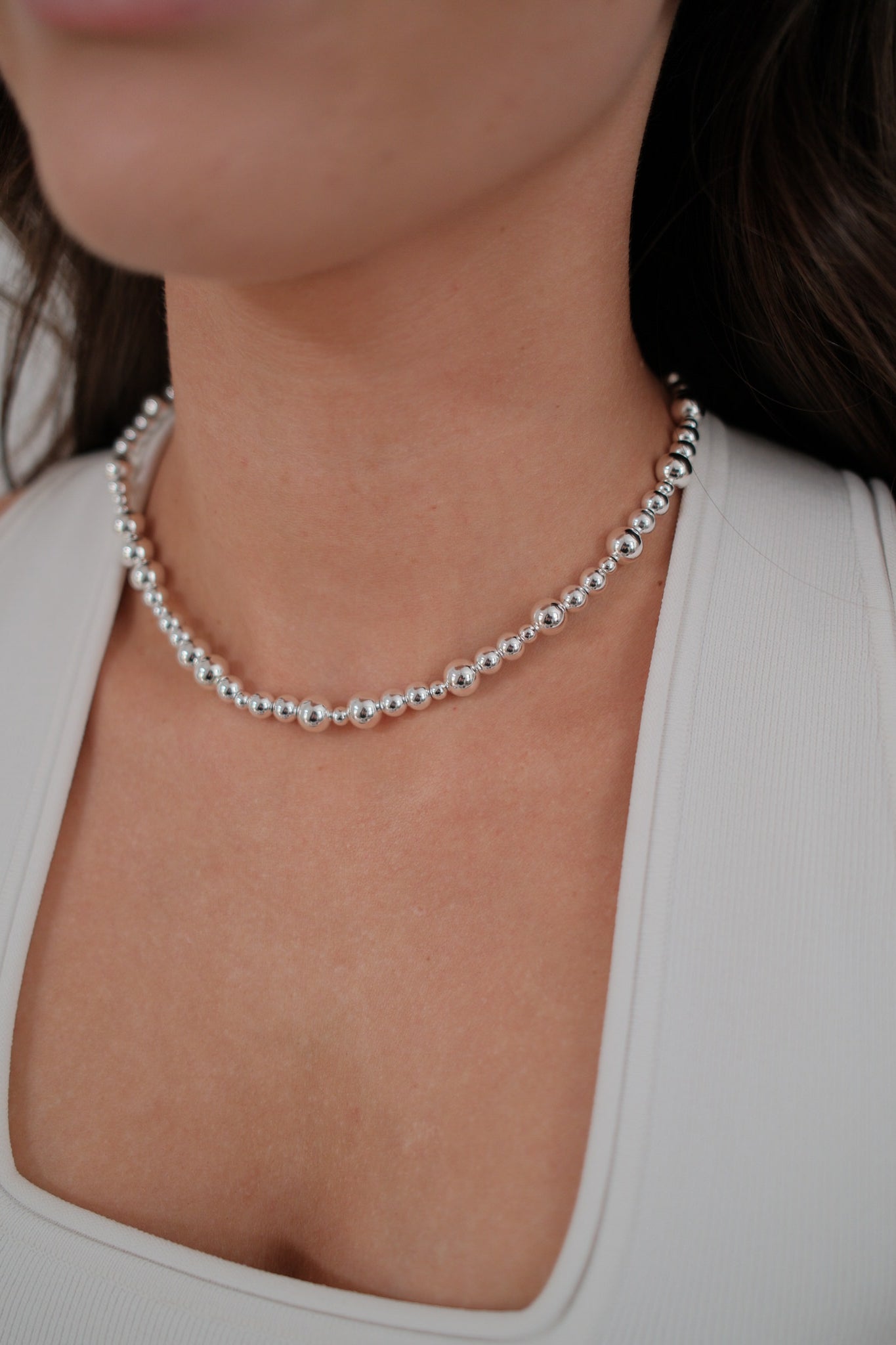 Naomi Necklace - Silver