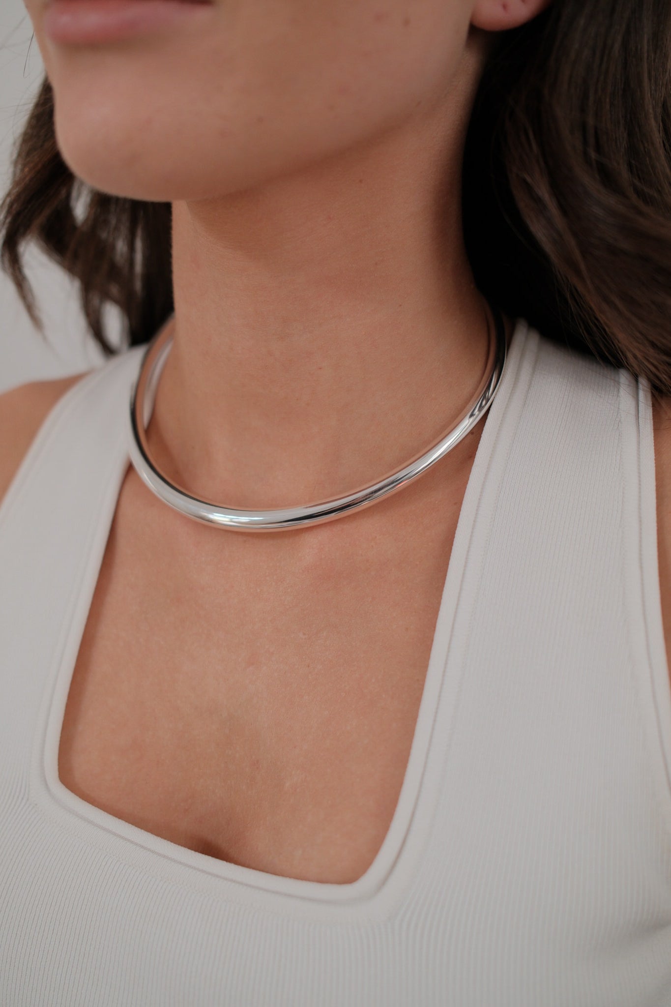 Meika Necklace - Silver