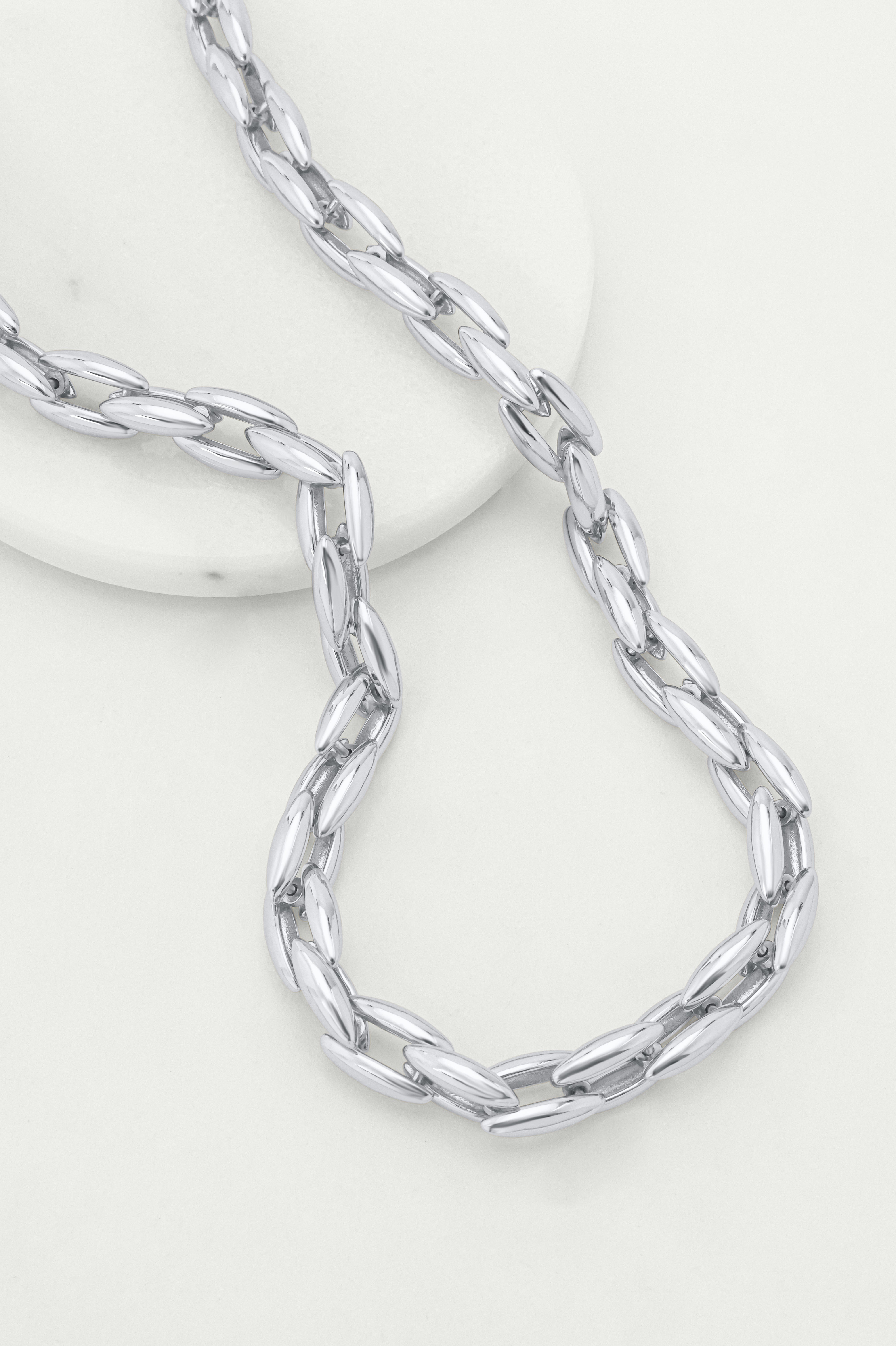 Sara Necklace - Silver