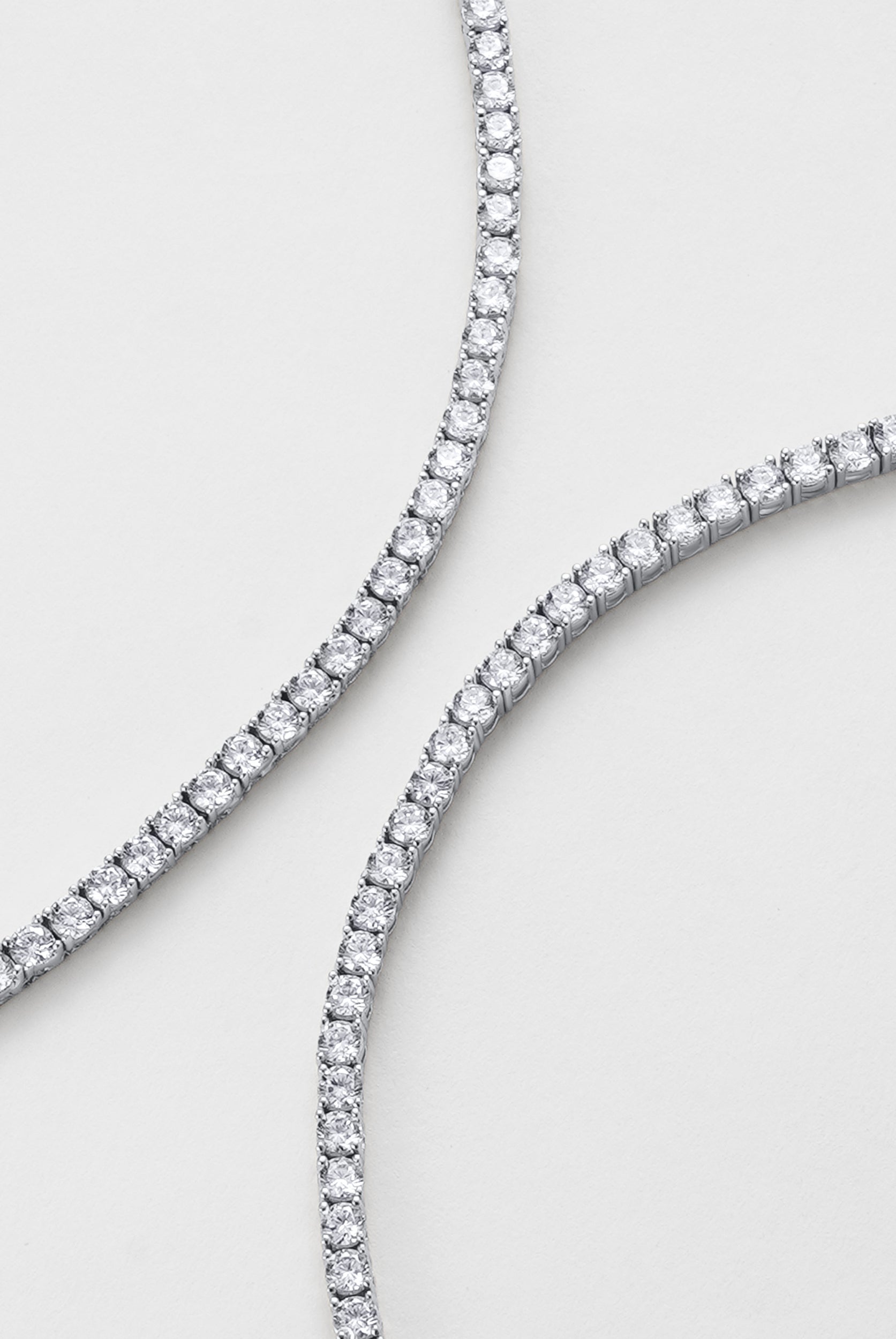 Dani Necklace - 40cm / Silver