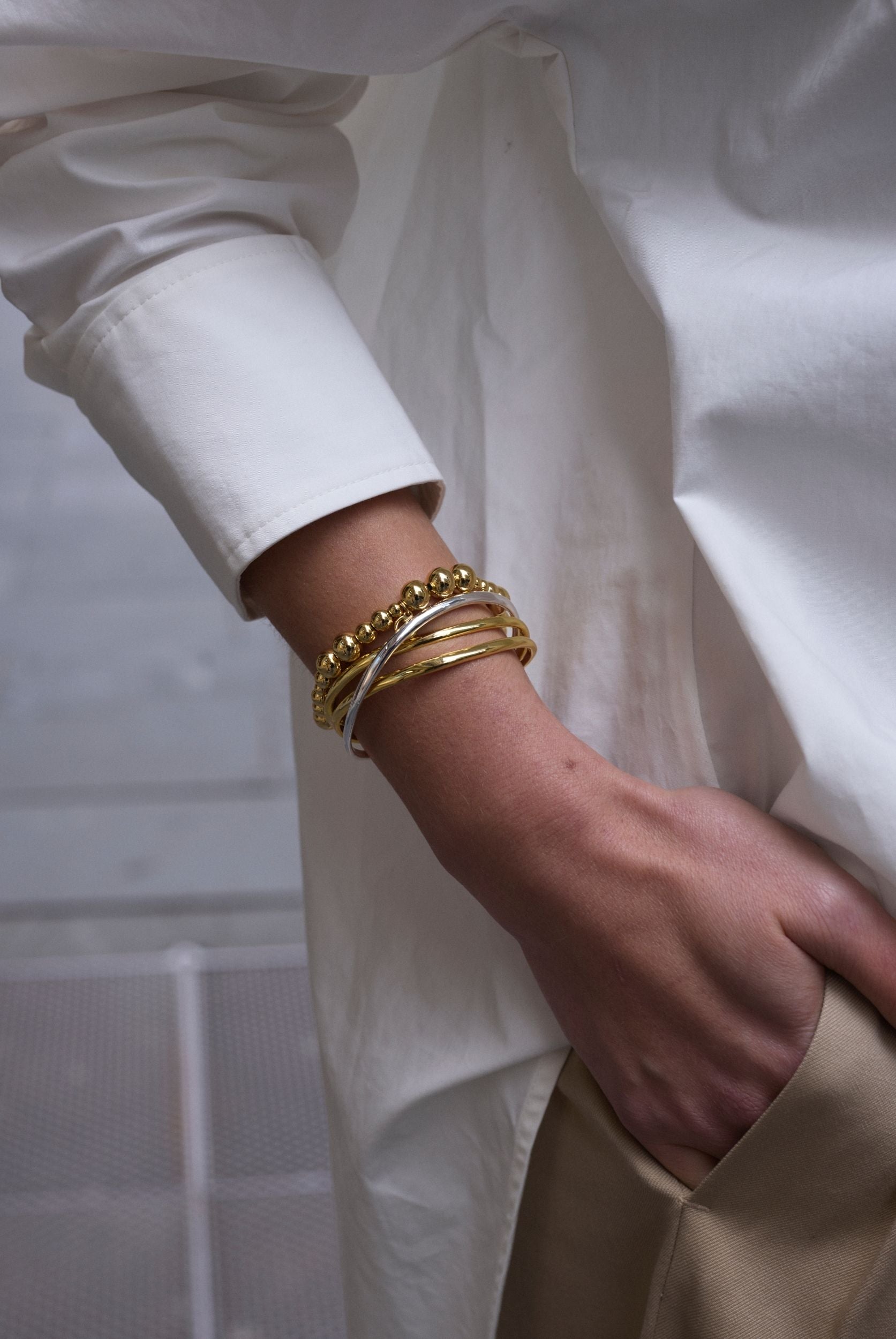 Cara Bracelet - Gold/Silver