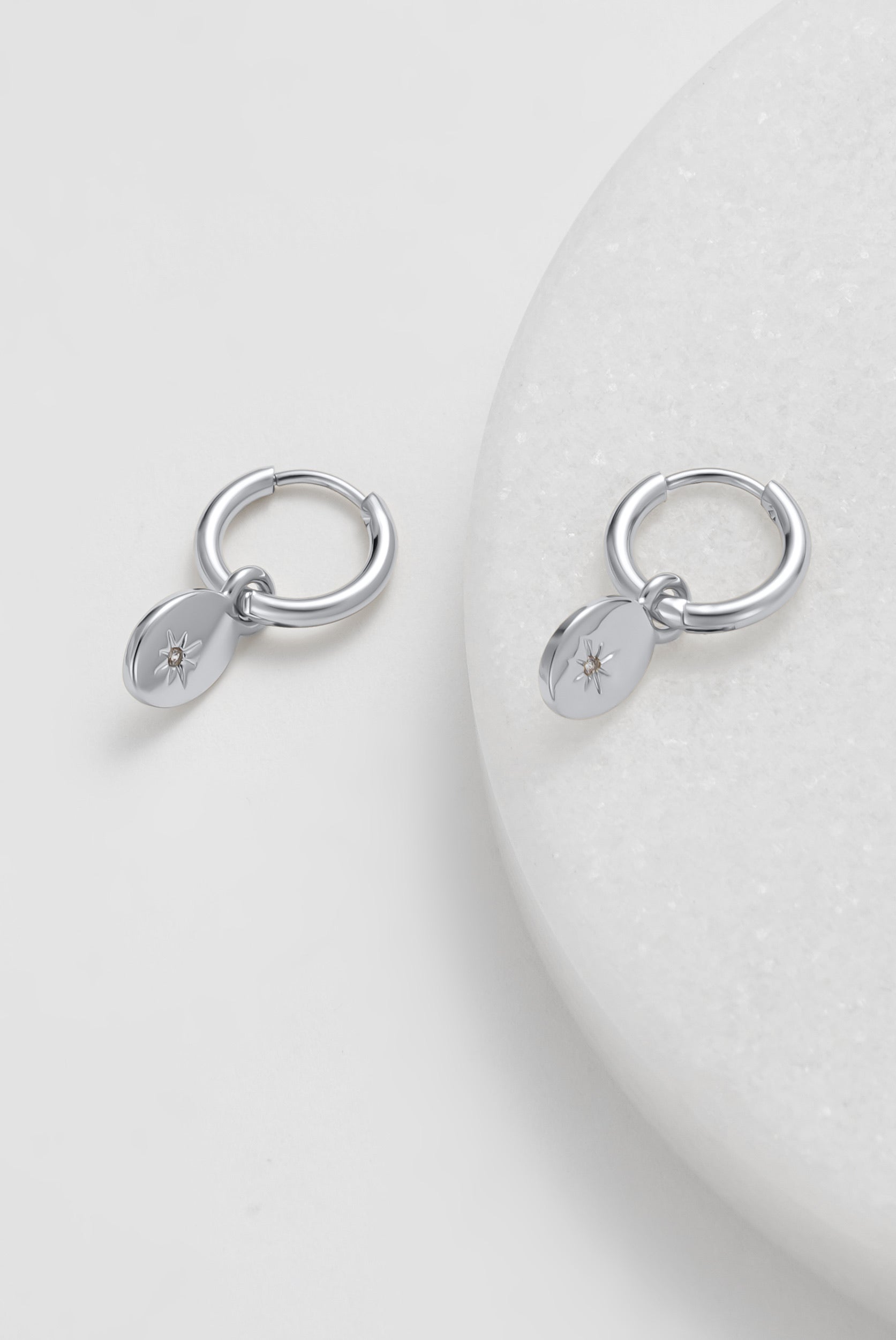 Nala Hoop - Silver