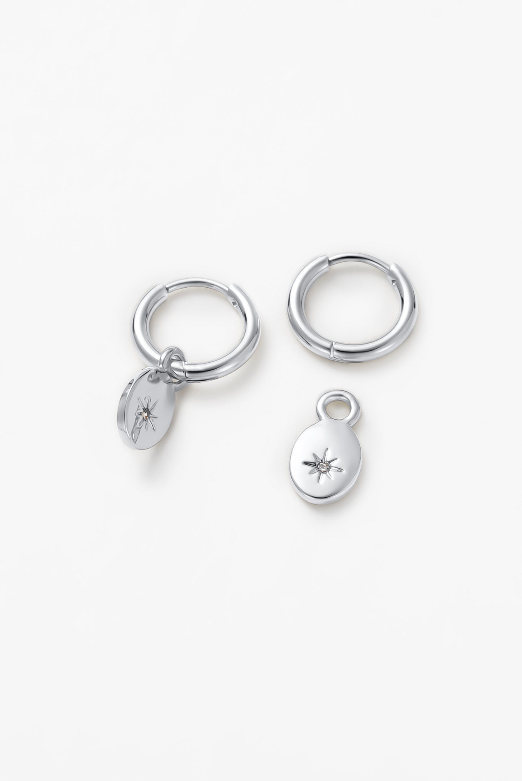 Nala Hoop - Silver