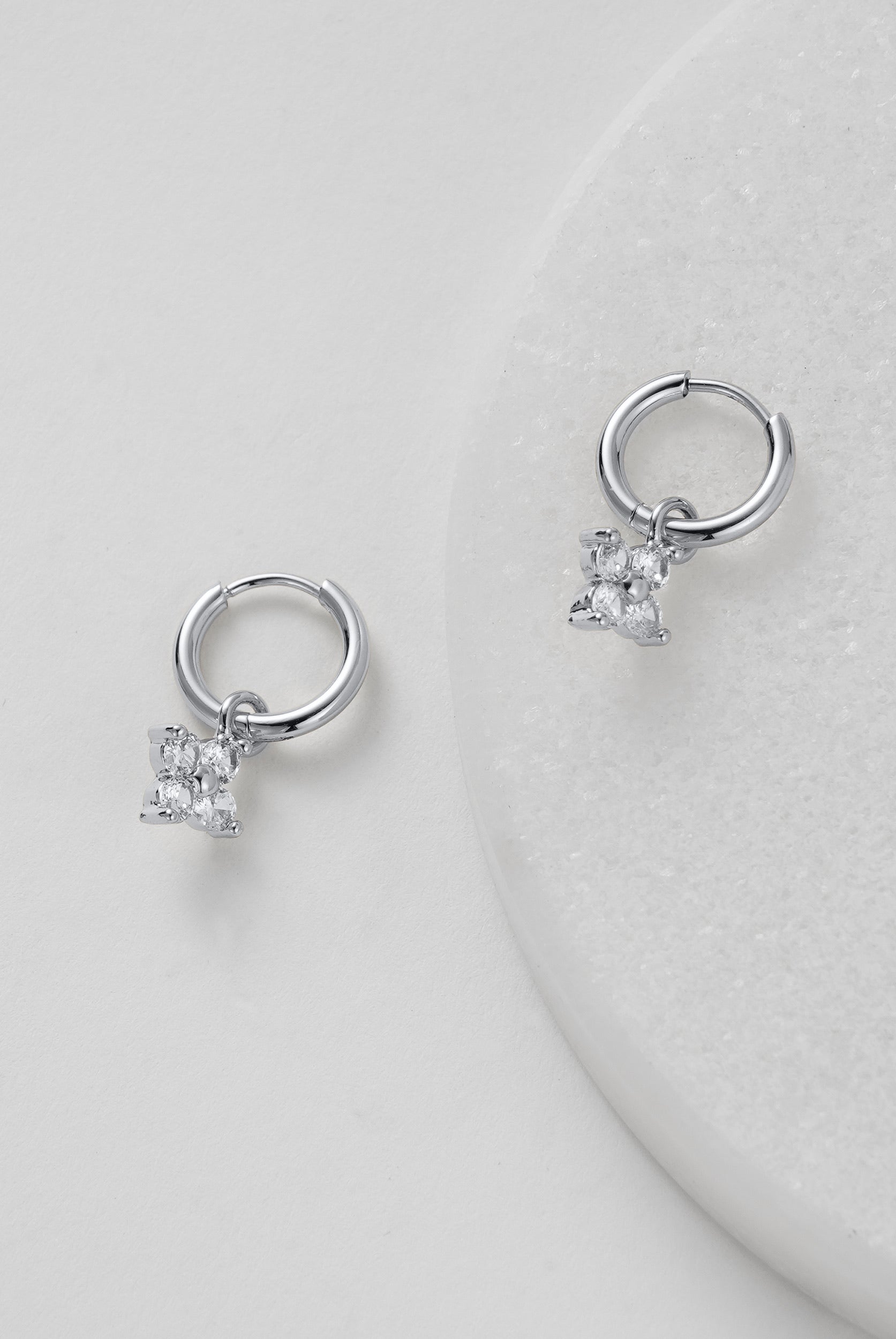 Ivy Mini Drop - Silver