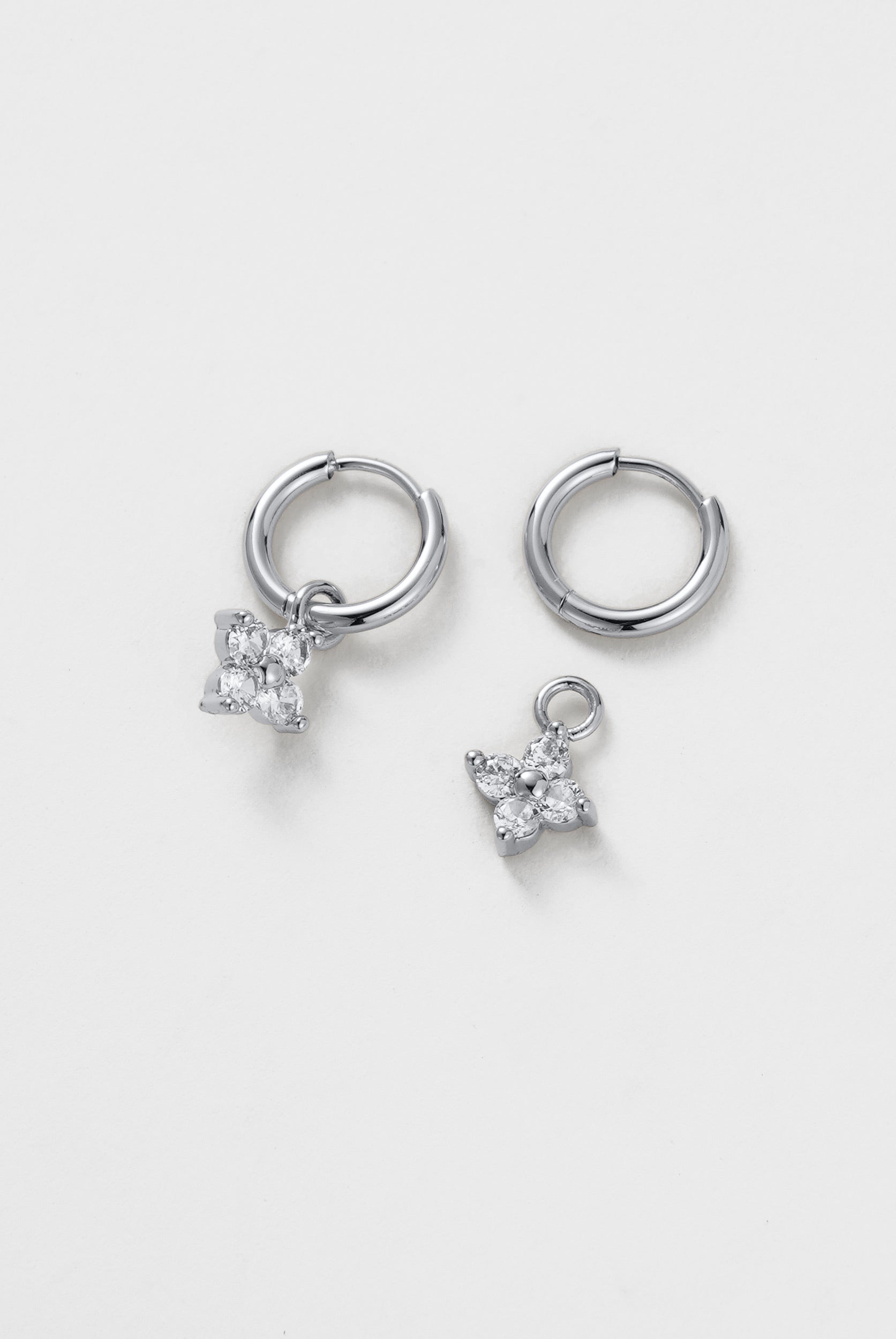 Ivy Mini Drop - Silver
