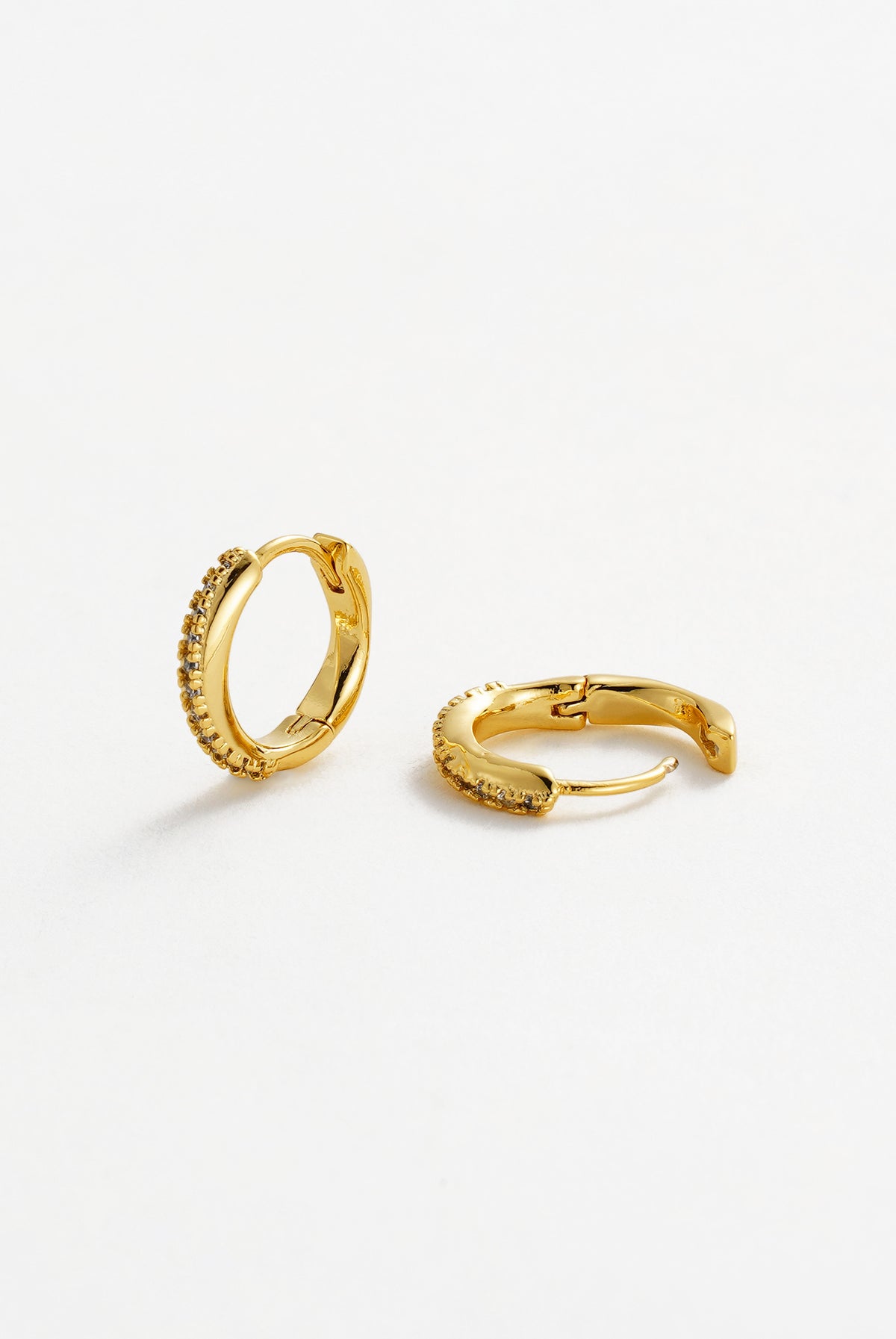 Gold Celeste Huggie — Zafino Australia (4 of 4)