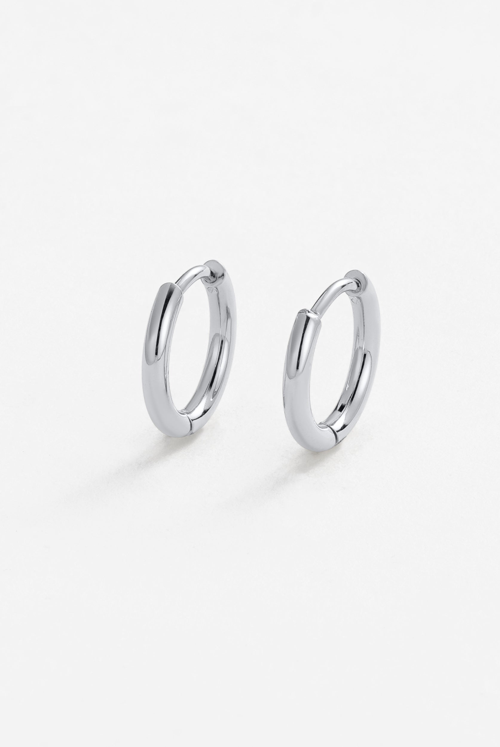 Delilah hoop - Small / Silver