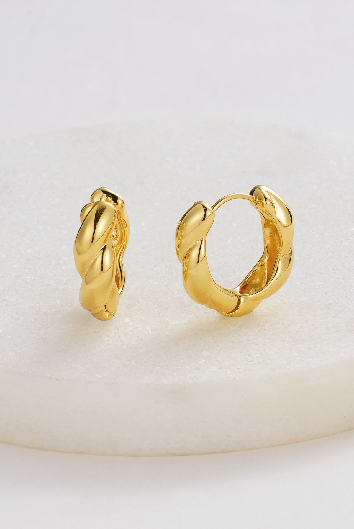 Gold Maya Hoop — Zafino Australia (6 of 6)