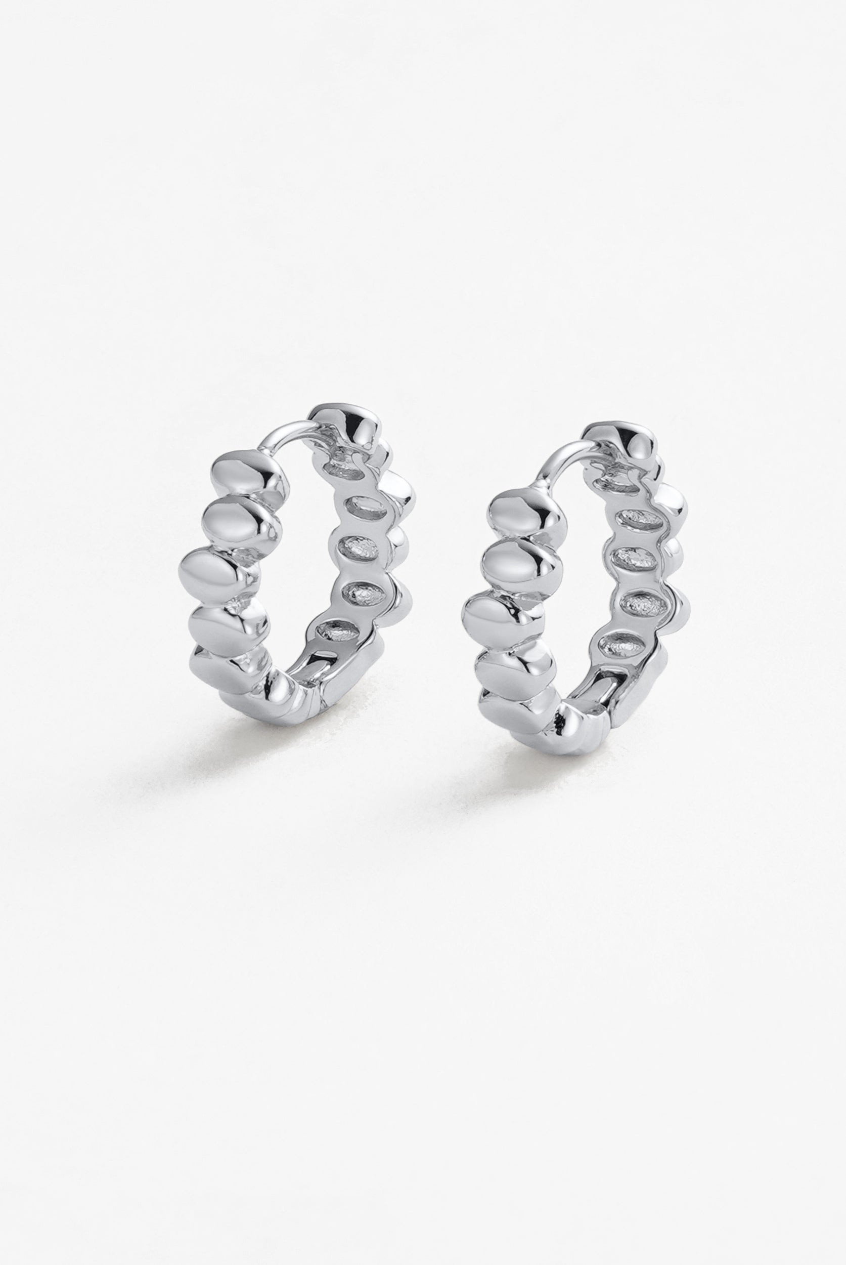 Bailey Huggie - Silver