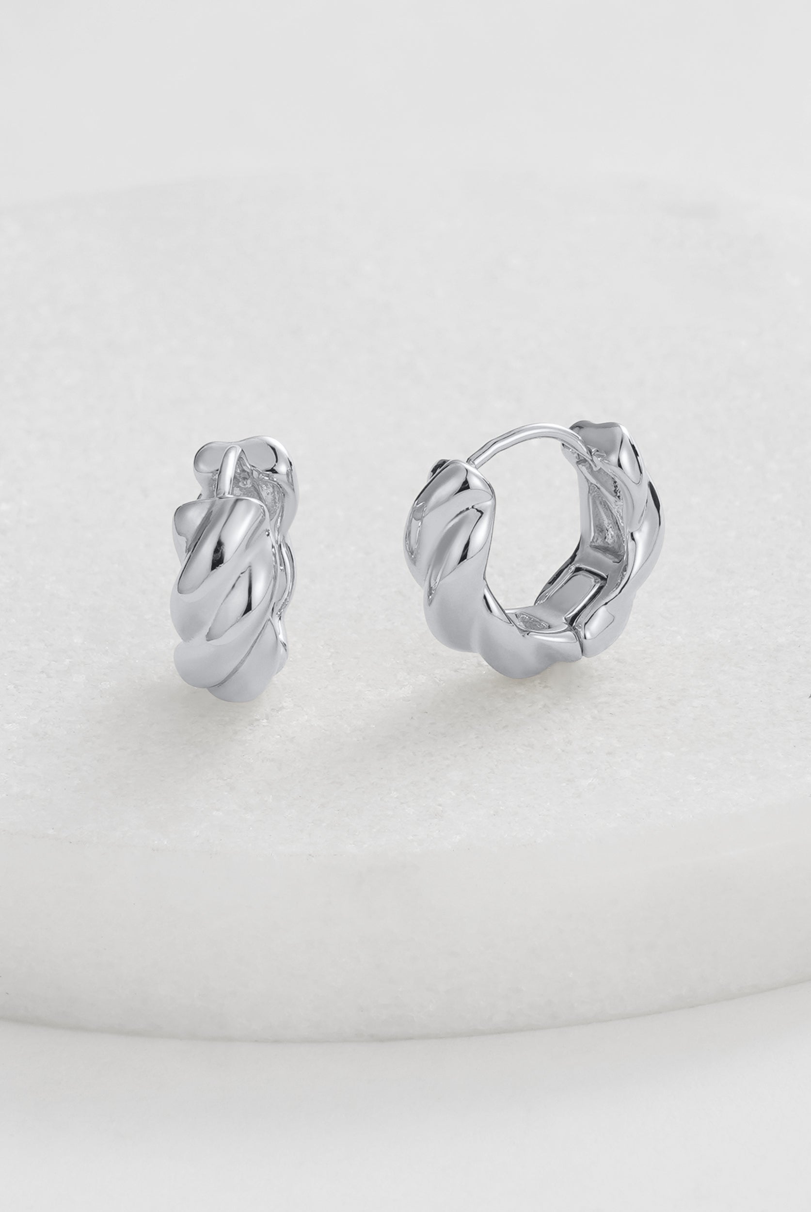 Maya Huggies - Silver