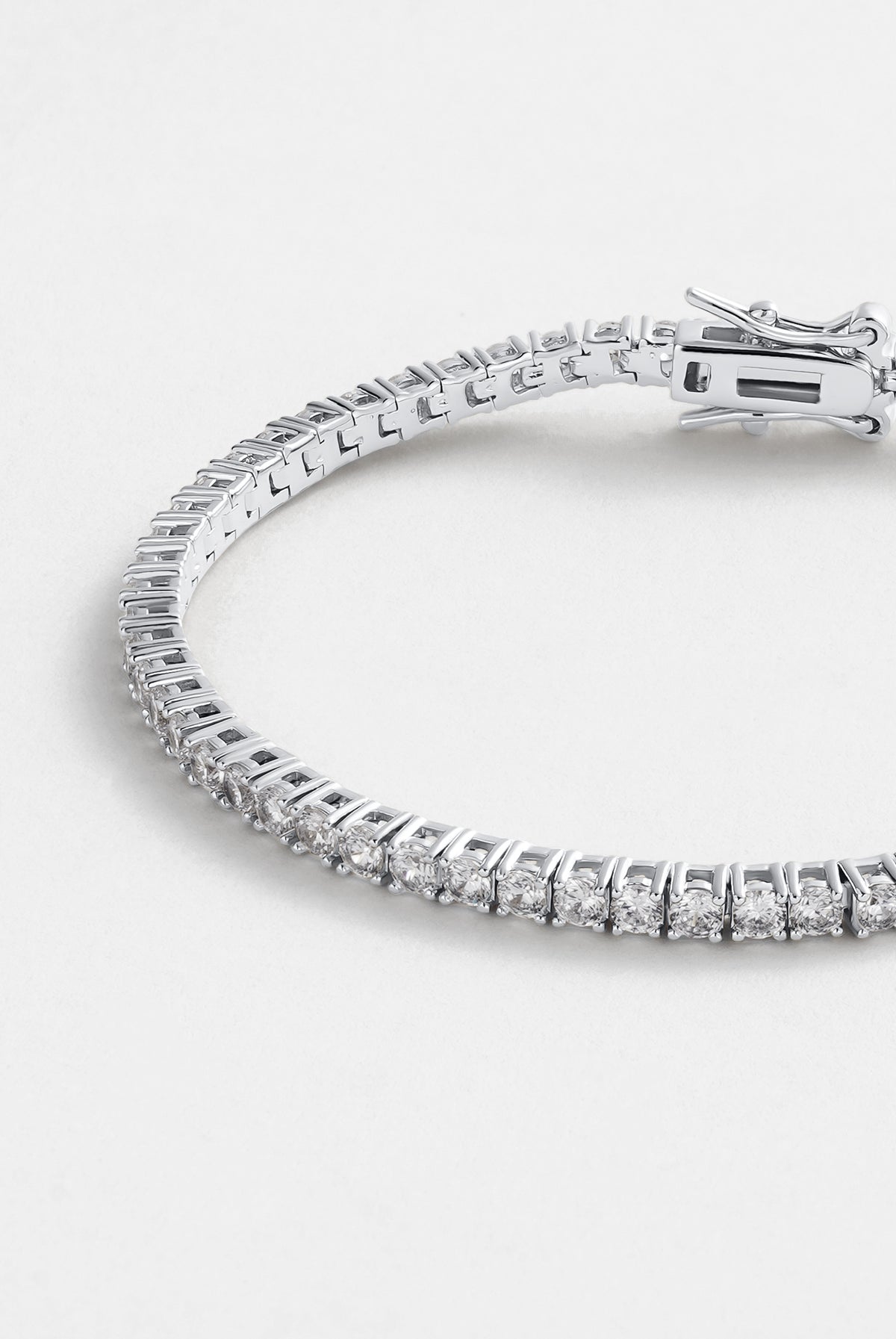 Silver Dani Tennis Bracelet — Zafino Australia (3 of 4)
