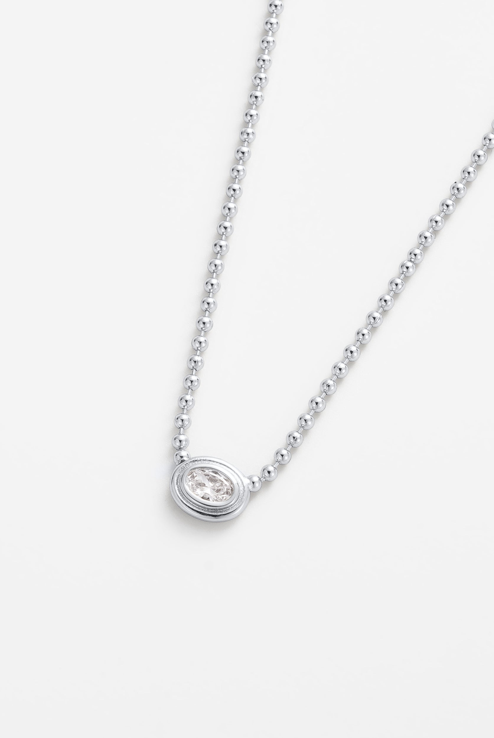 Zoe Necklace - Silver