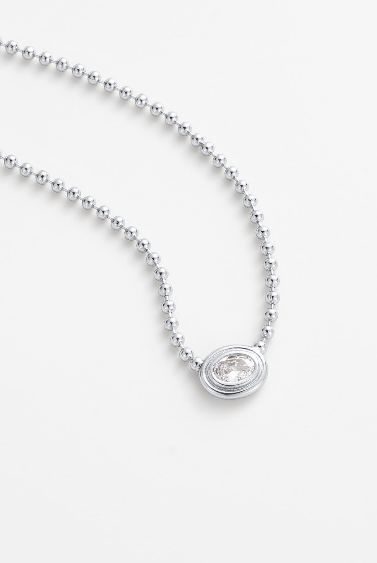 Silver Zoe Necklace — Zafino Australia (1 of 5)