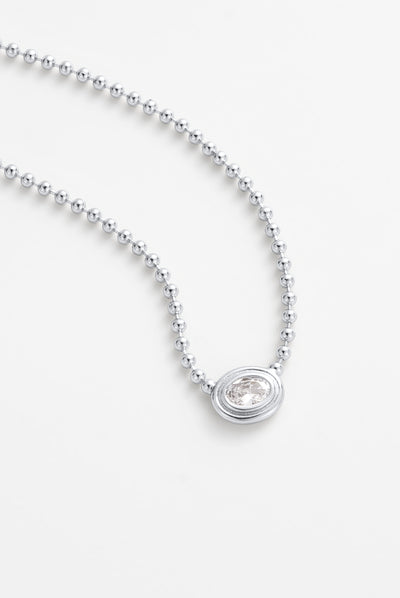 Zoe Necklace - Silver